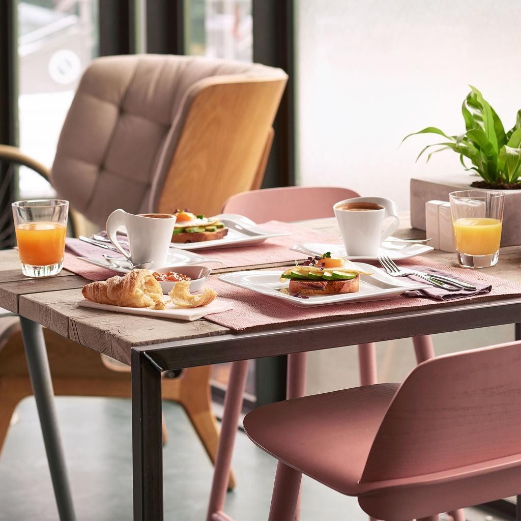 Villeroy & Boch Kaffeeservice NewWave Kaffee Set 12er Set (12-tlg), 4 Personen, Porzellan