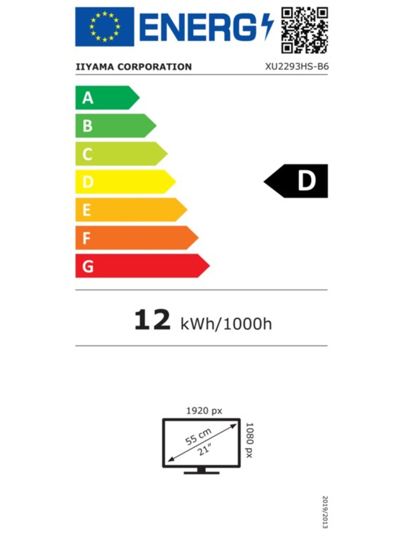 Energieeffizienzklasse: 