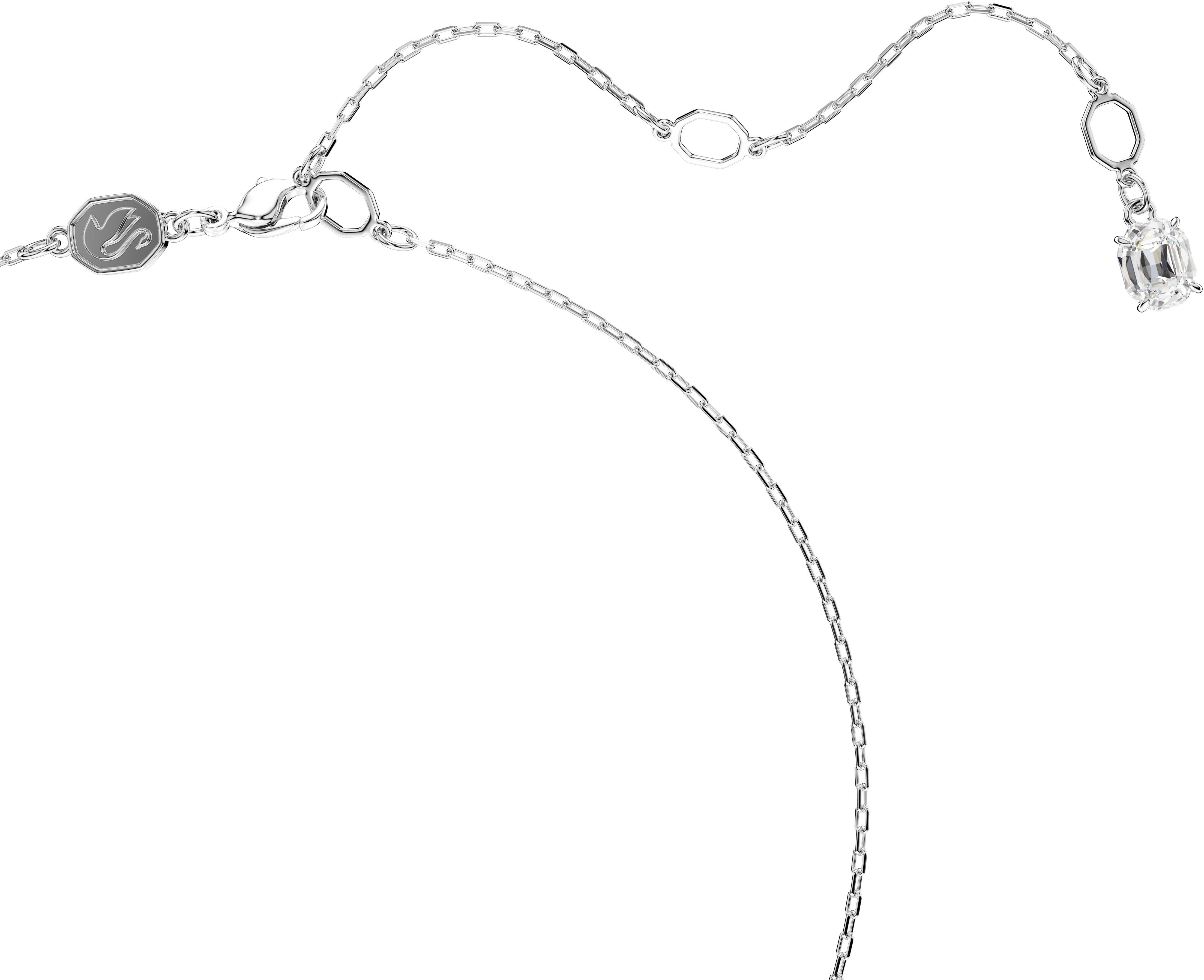 Swarovski Kette mit Anhänger Schmuck Geschenk Swan Anhänger Schwan, mit Swarovski® Zirkonia (synth) – Bild 4 von 5