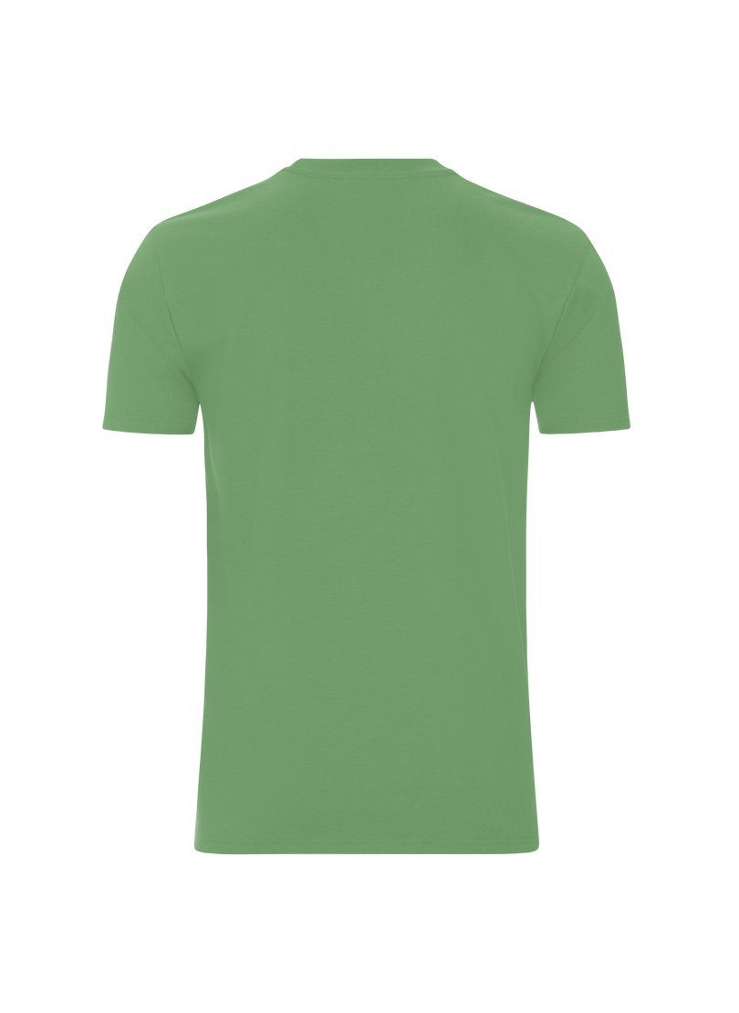 Trigema T-Shirt TRIGEMA T-Shirt aus farn-C2C Biobaumwolle 100
