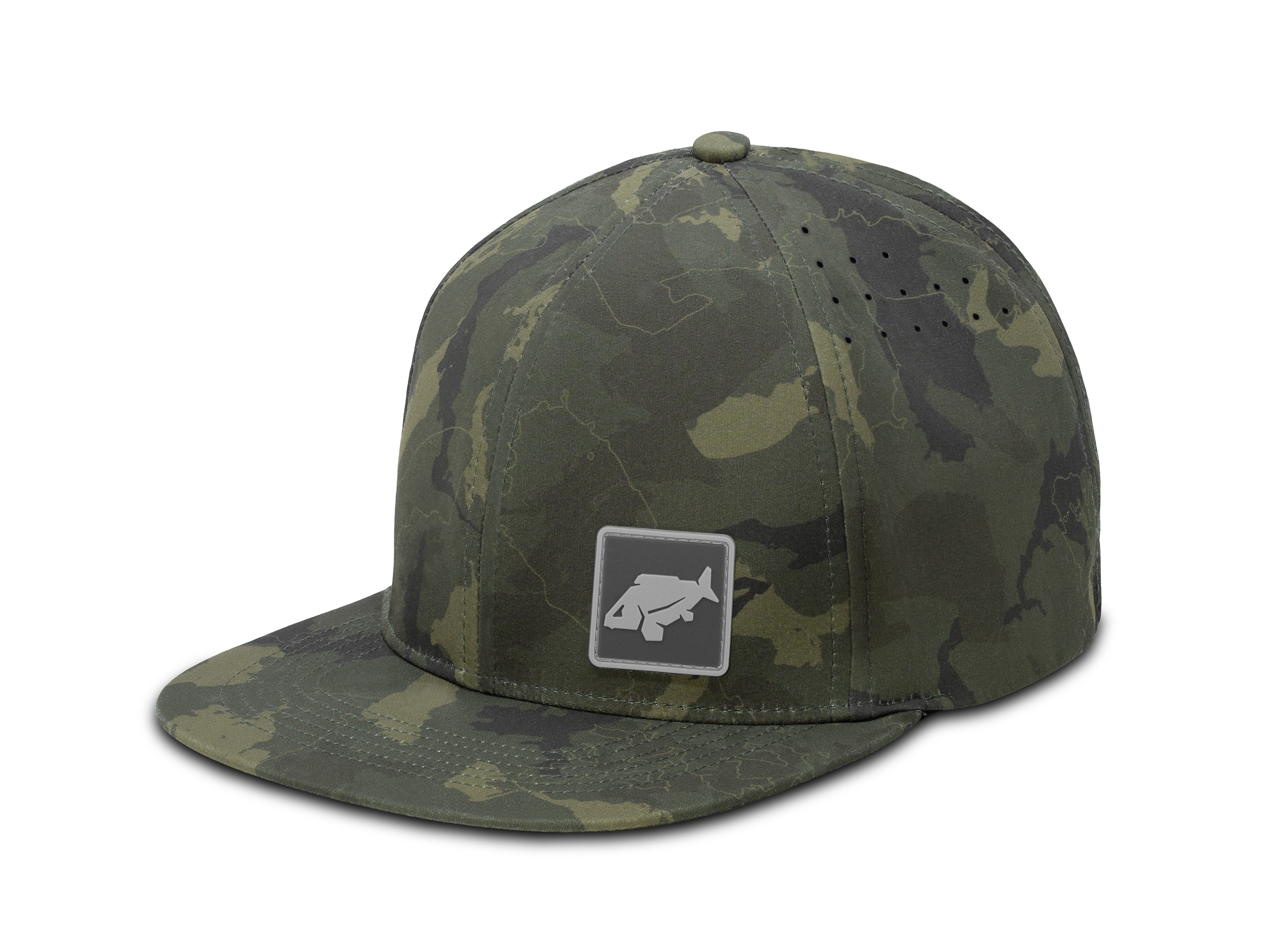 Delphin.sk Snapback Cap Kappe Delphin BANX Flexi SnapBACK - Unisex - Camouflage Karpfen (1-St) Ultraleichte Konstruktion
