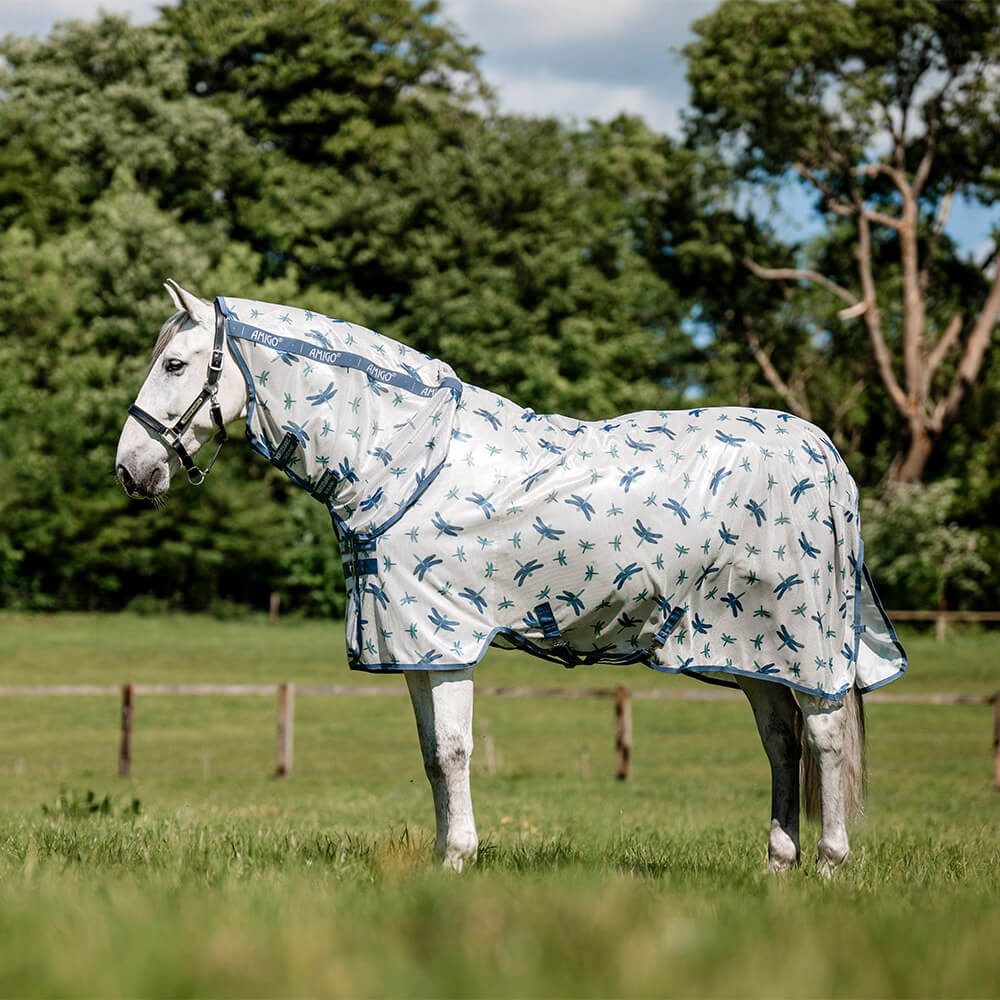 Horseware Pferde-Fliegendecke Horseware Amigo Integrated Fly Sheet
