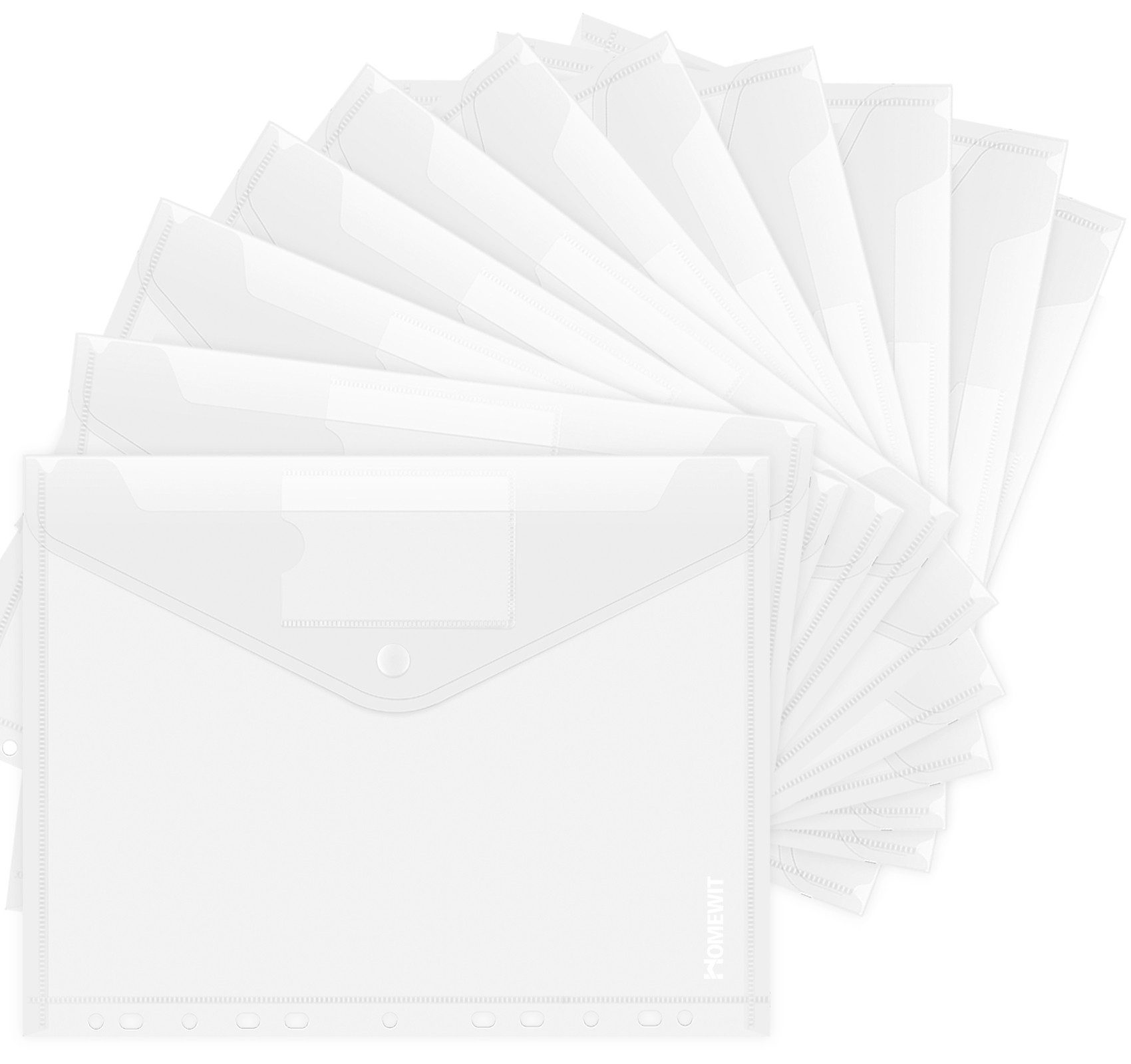 ElitVita Dokumententasche Transparent Dokumentenmappe A4, mit günstig online kaufen