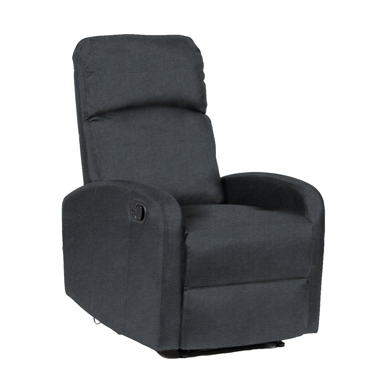 SVITA Relaxsessel LEX, weich gepolstert, ergonomisch geformt, hoher Sitzkomfort Dunkelgrau | Dunkelgrau
