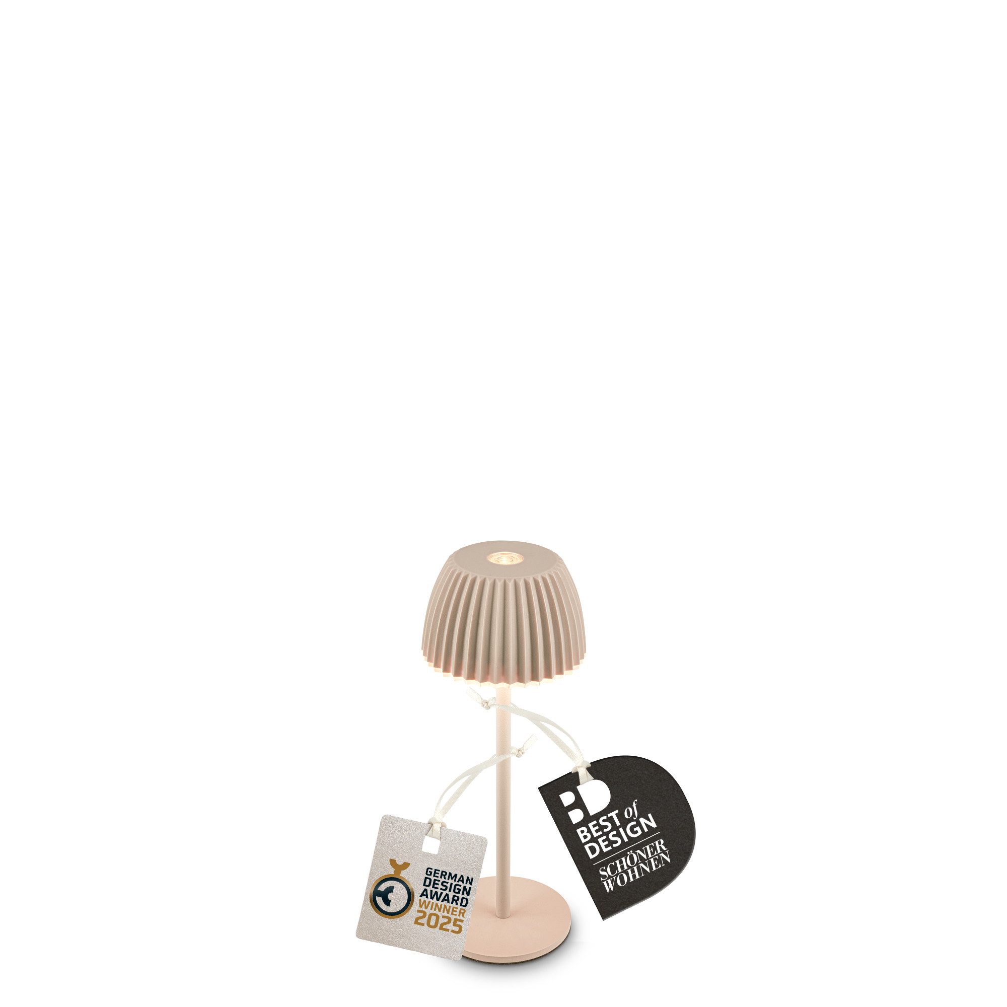 Briloner Leuchten LED Tischleuchte Riffle Tischlampe günstig online kaufen