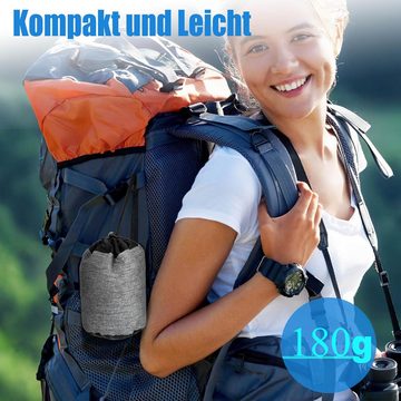 Coonoor Reisekissen Aufblasbares Kissen für Camping/Reise mit abnehmbarem Kissenbezug, ergonomisches Kissen, bequem, für Reisen/Outdoor