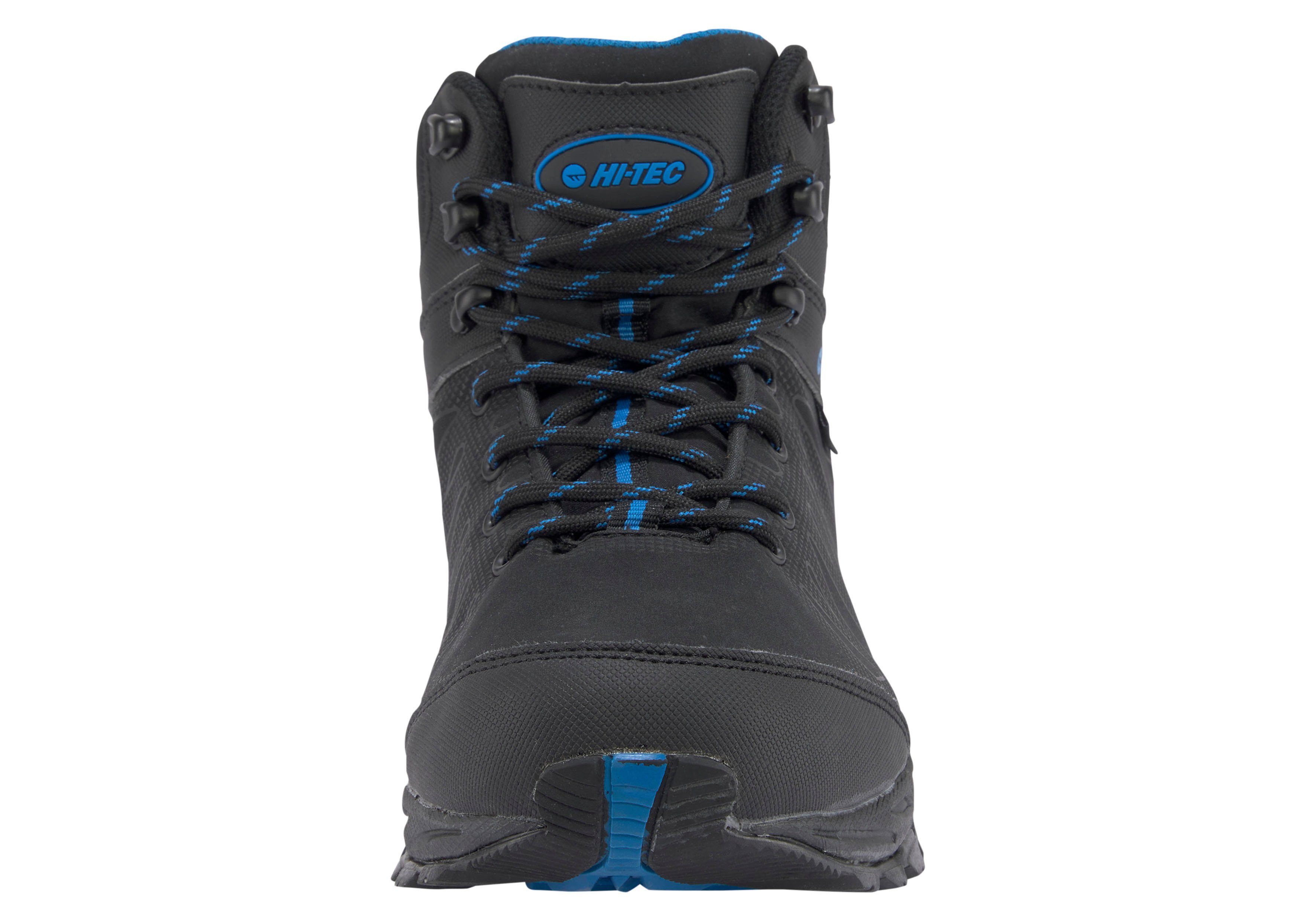 Hi-Tec wasserdicht work RAVEN Waterproof schwarz-blau HI-TEC Wanderschuh MID