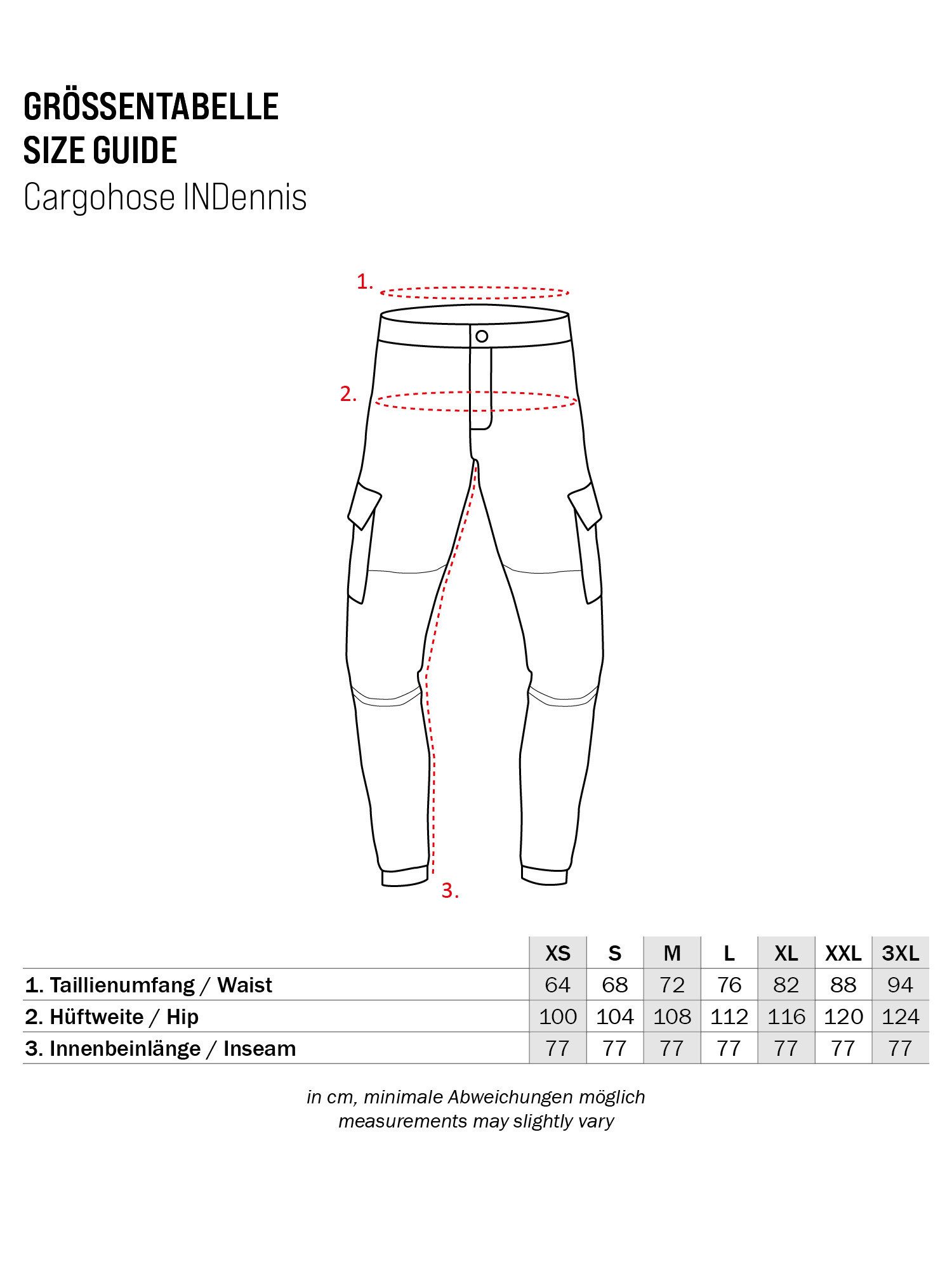 Indicode Cargohose Herren Dennis Cargo Hose Herrenhose