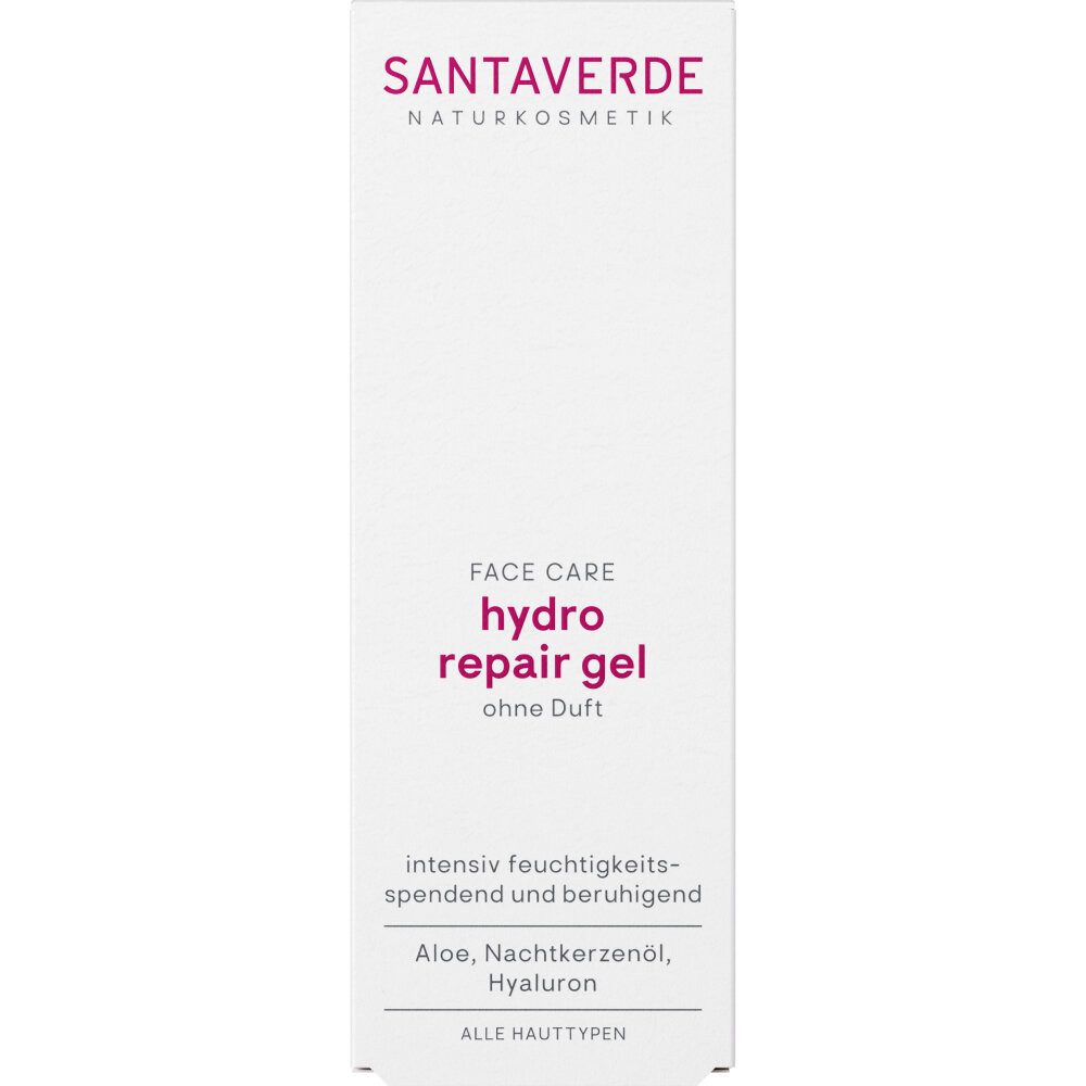 SANTAVERDE GmbH Gesichtspflege hydro repair gel ohne Duft, 30 ml