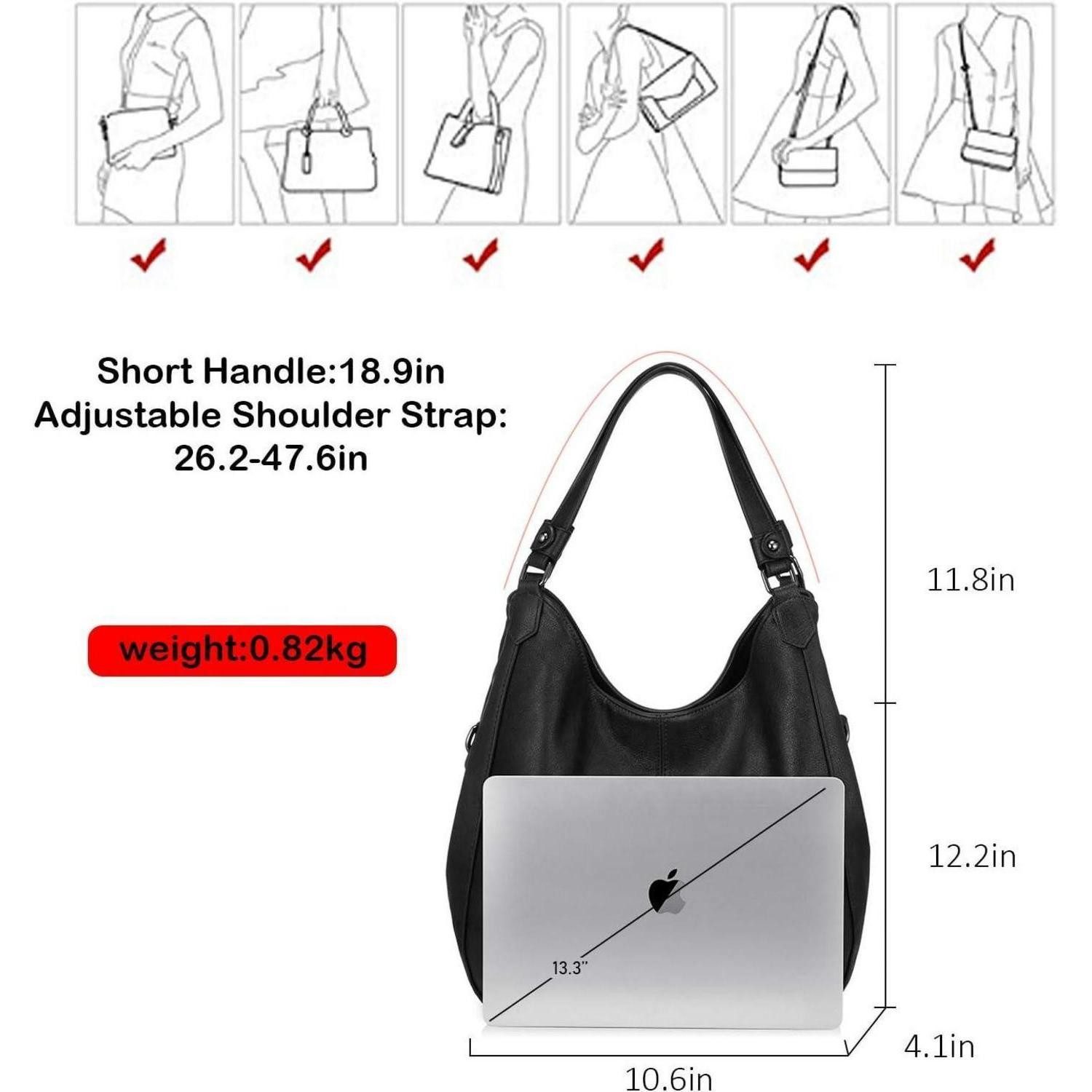 LuxusKollektion Schultertasche Damen Handtasche Shopper Vintage günstig online kaufen