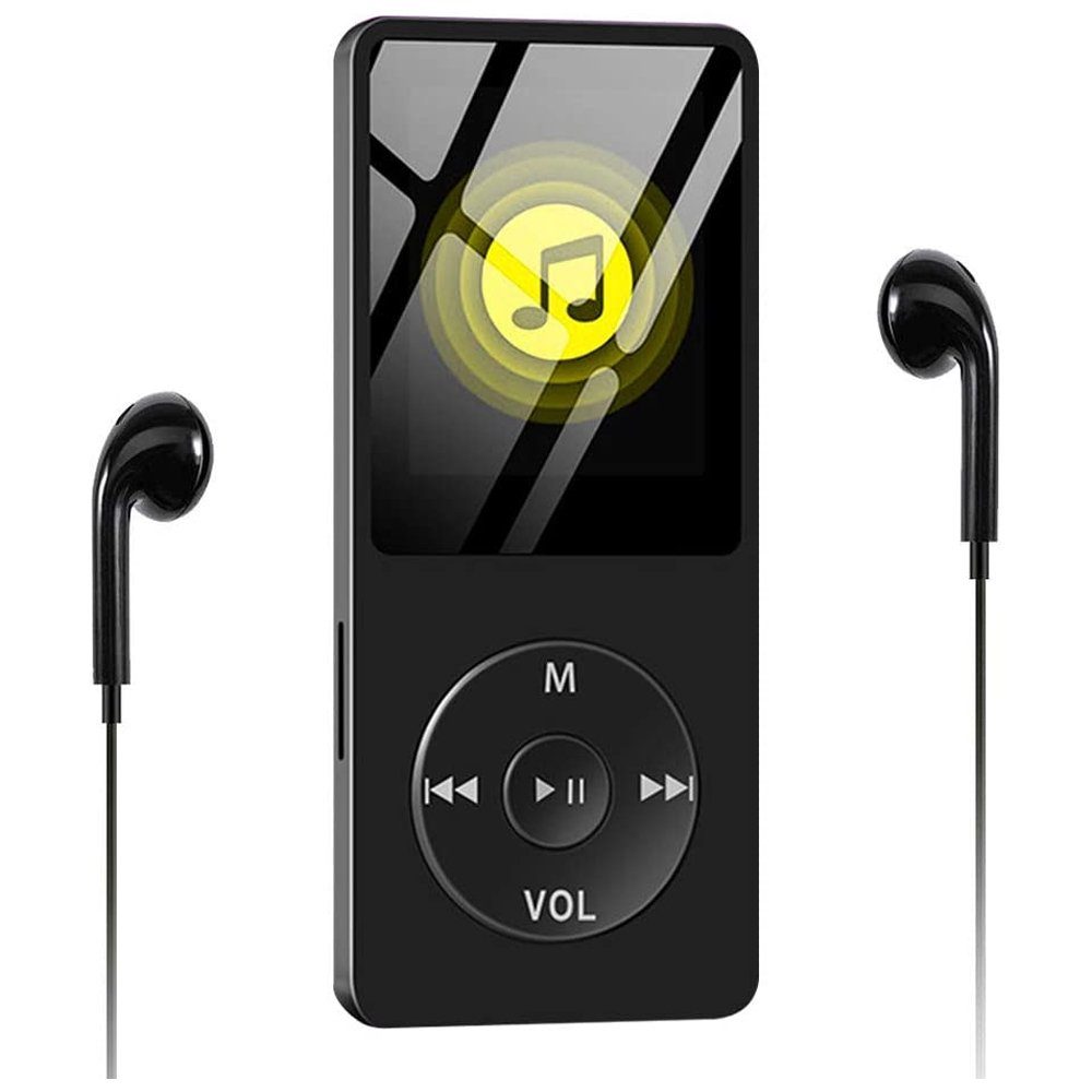 Jormftte Bluetooth,Player 30 Wiedergabe Stunden MP3-Player