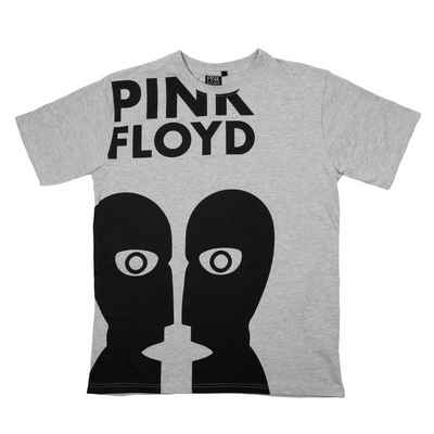United Labels® T-Shirt Pink Floyd - Logo Rockband T-Shirt Herren kurzarm Grau
