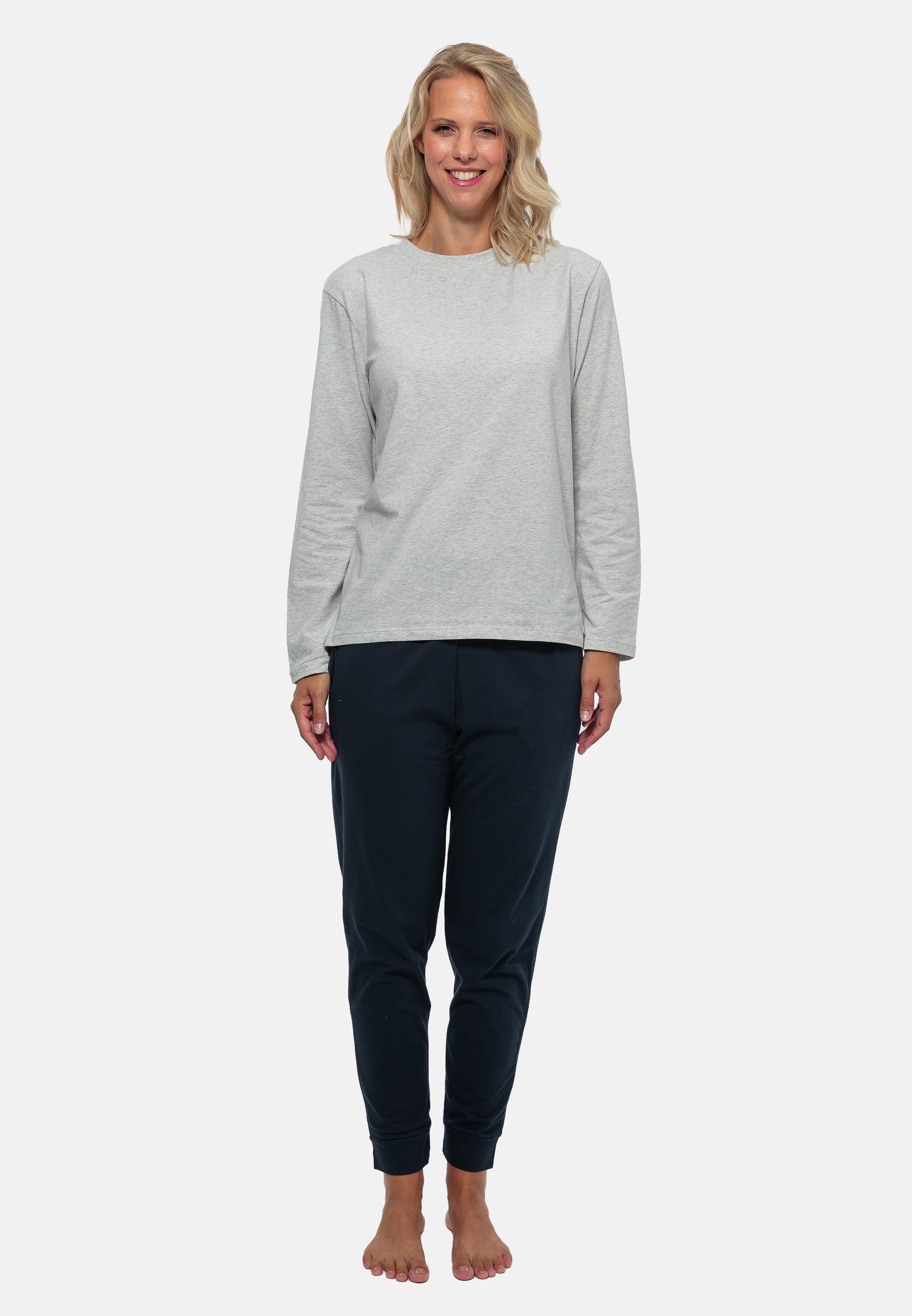 Schiesser Pyjama Organic Cotton (Set, 2 günstig online kaufen
