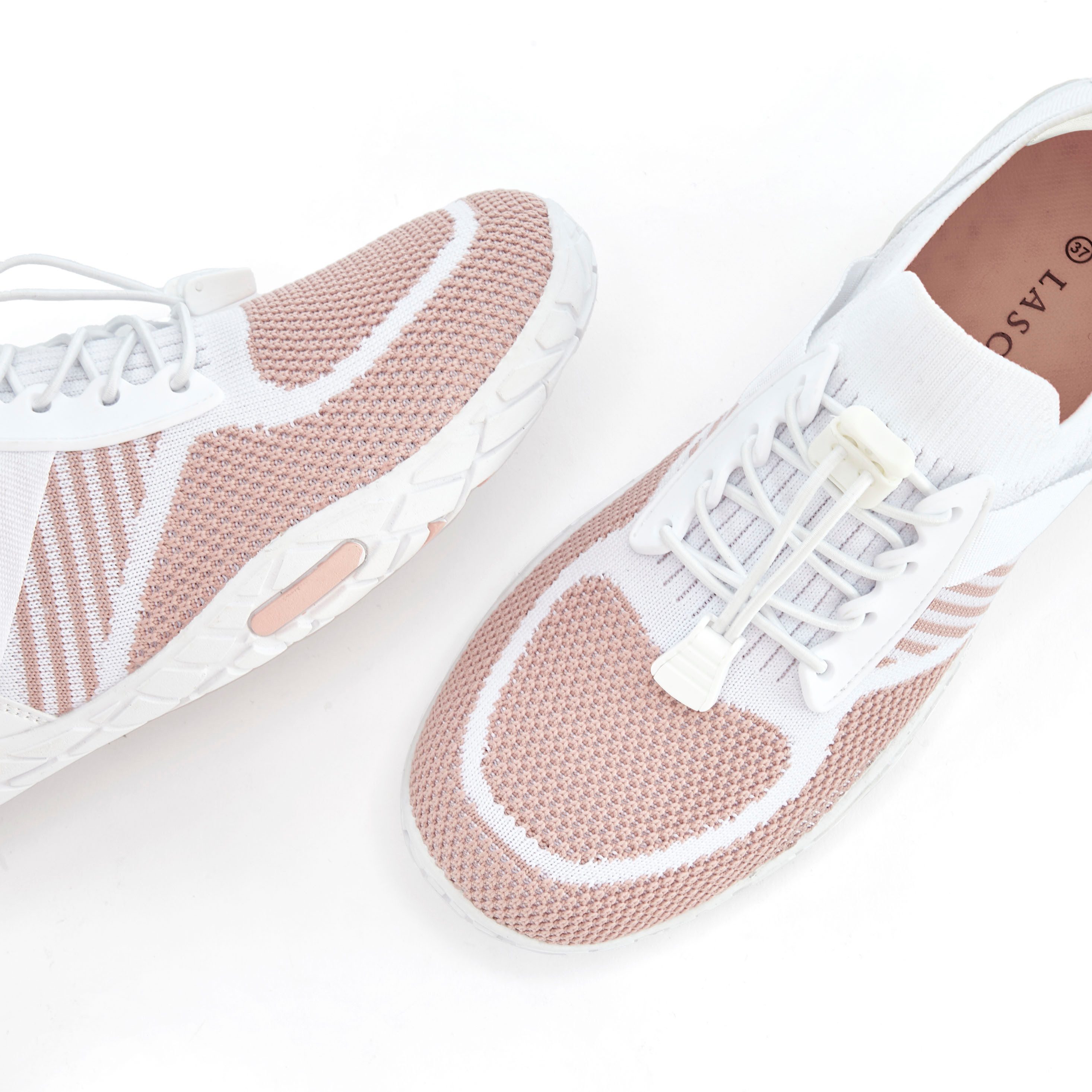 LASCANA Slip-On-Sneaker, Sommer Sneaker, Sneaker Freizeitschuh, Halbschuh superleicht, flache flexible Sohle VEGAN