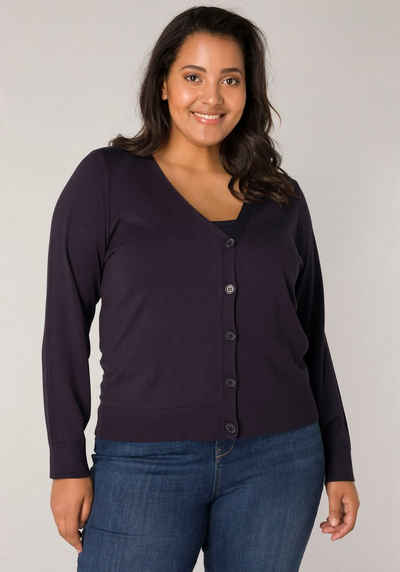 Base Level Curvy Cardigan BAS-YVONNE