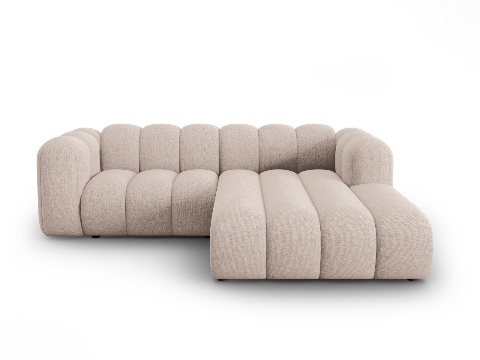Micadoni Ecksofa Lupine, modular 3-Sitzer günstig online kaufen
