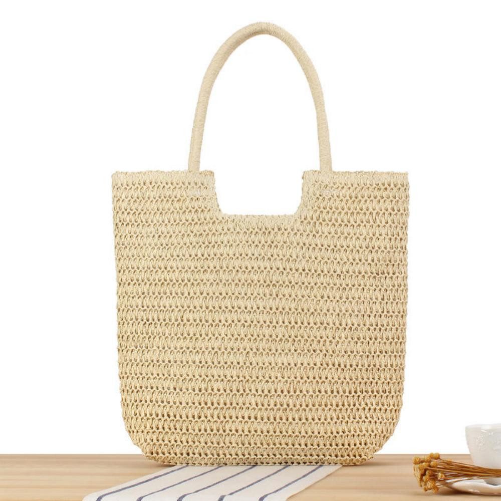 ZEUOPQ Strandtasche Strandtasche Groß Stroh Korbtaschen günstig online kaufen