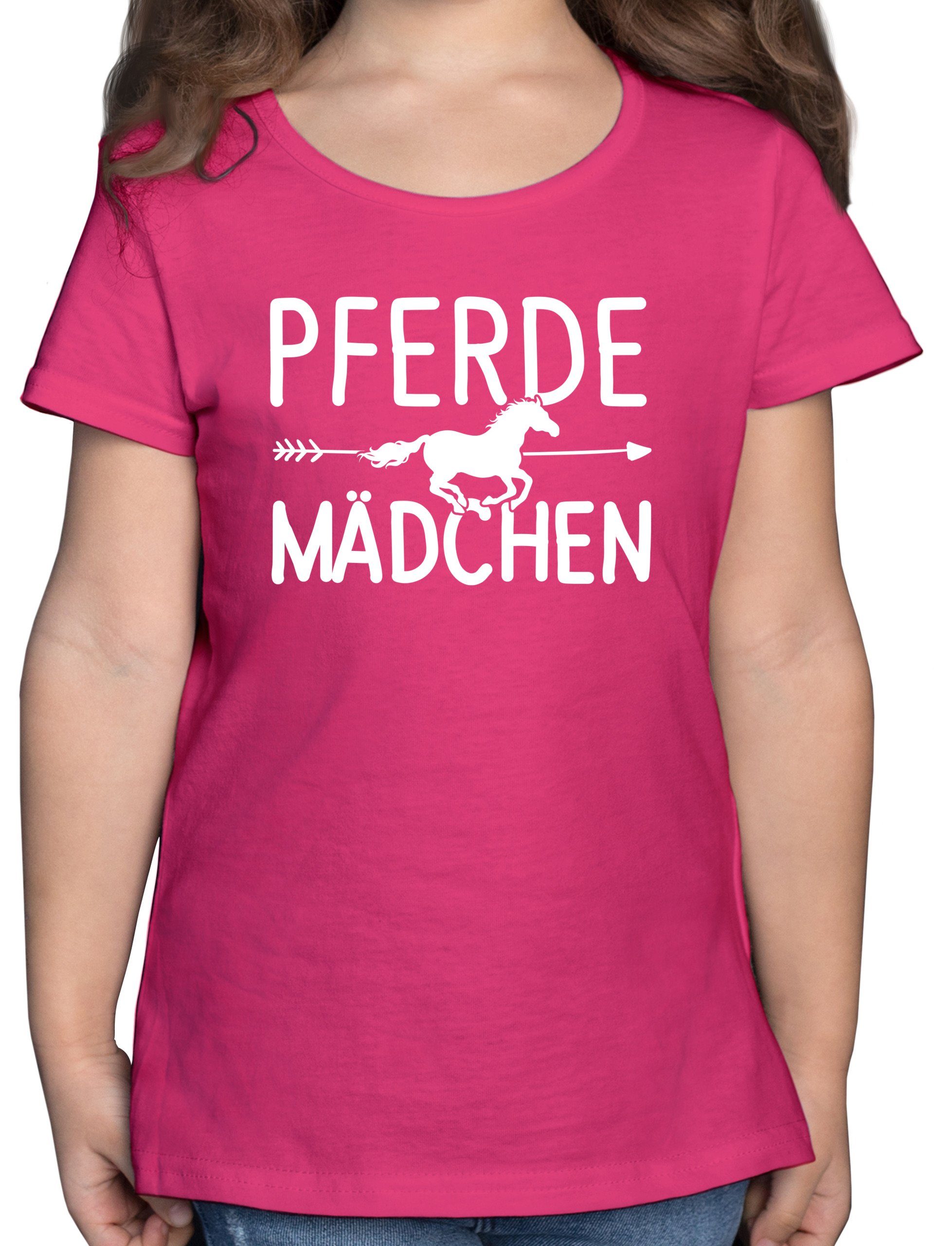 Shirtracer TShirt »Pferde Mädchen Motiv Mädchen Kinder TShirt TShirts« Pferde online