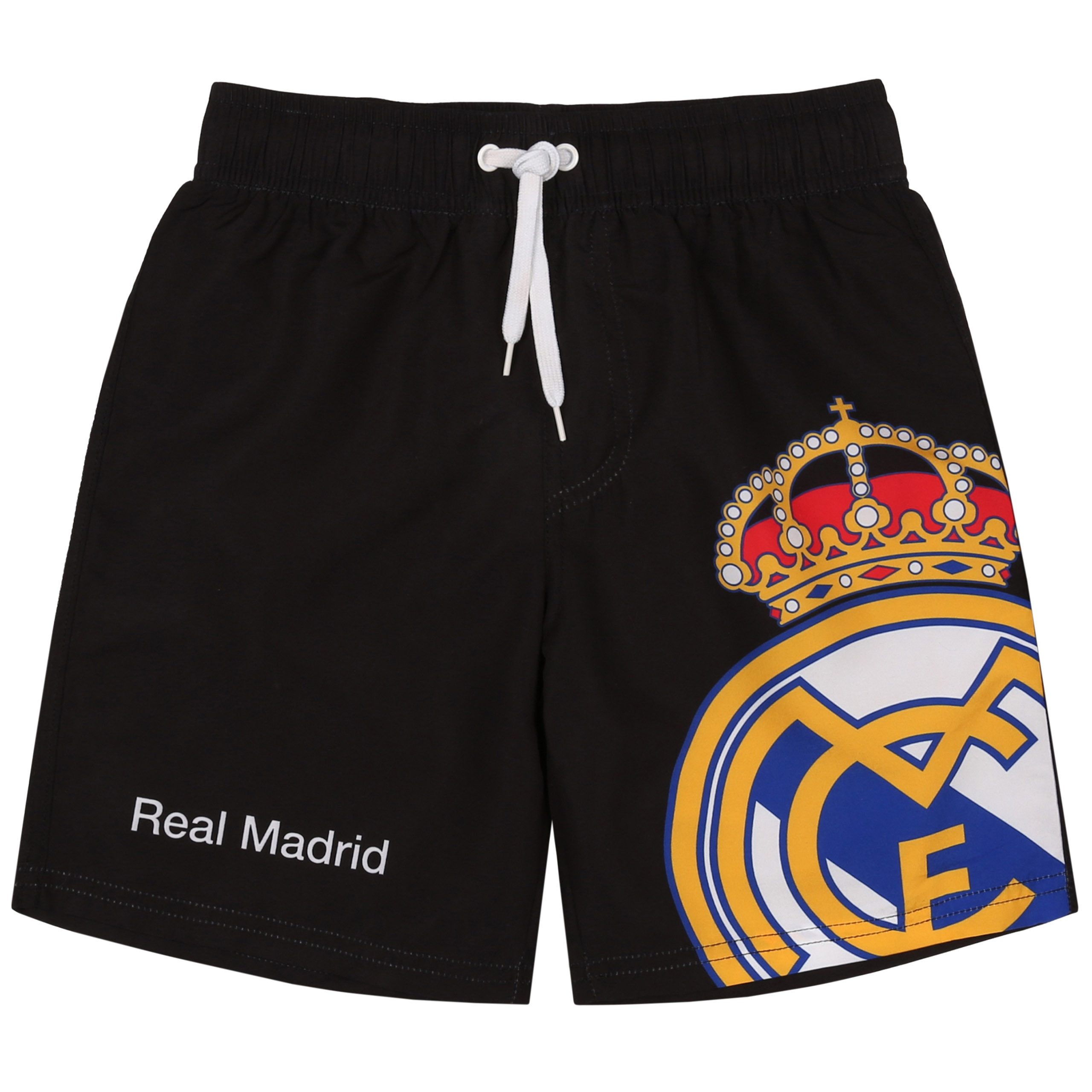 Badeshorts Real Madrid Badeshorts Kinder, schwarz, Fußball Badehose Jungen