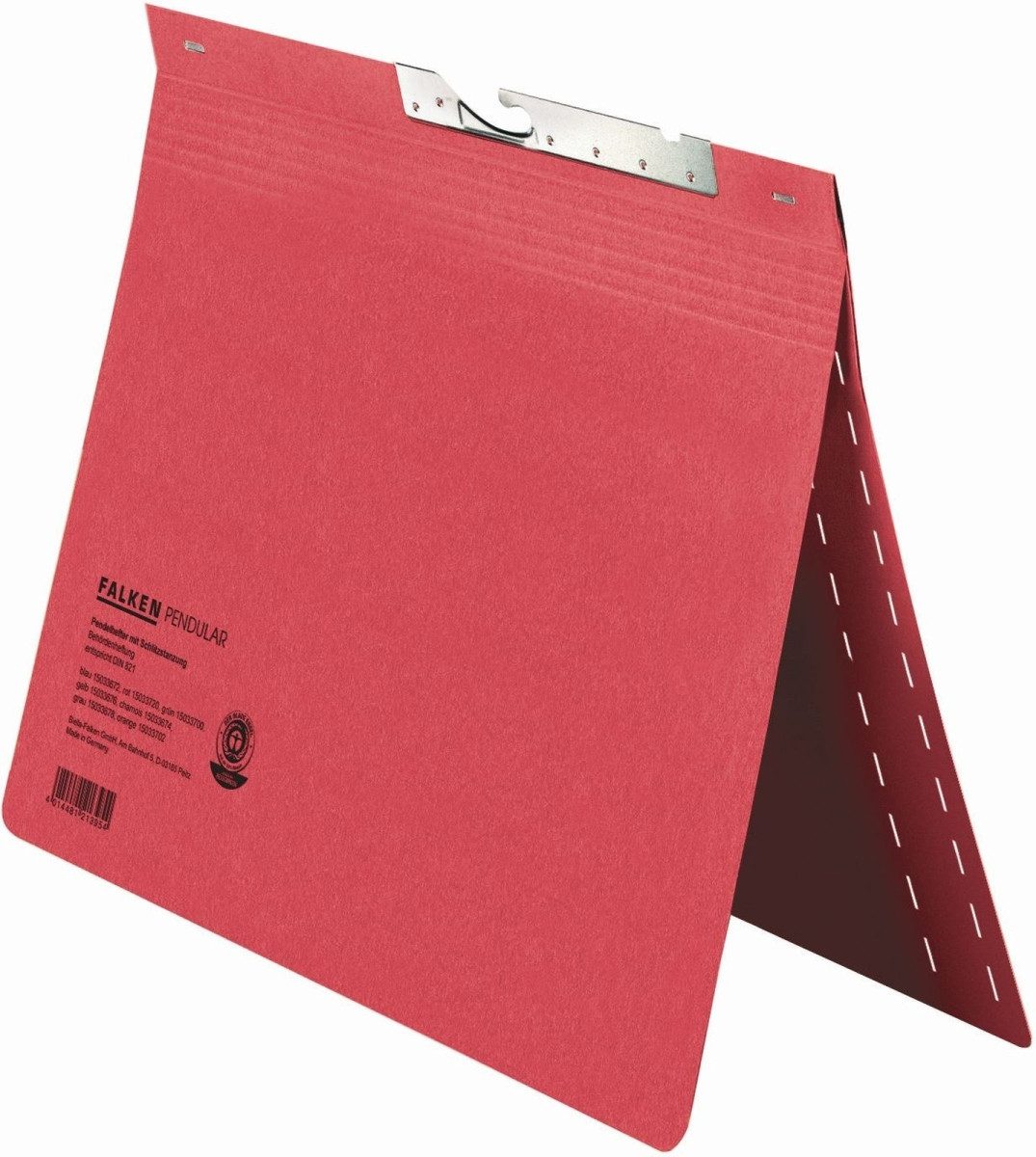 Falken Hefter Pendelhefter A4 Manila-RC-Karton 320 g/qm 265x318mm rot