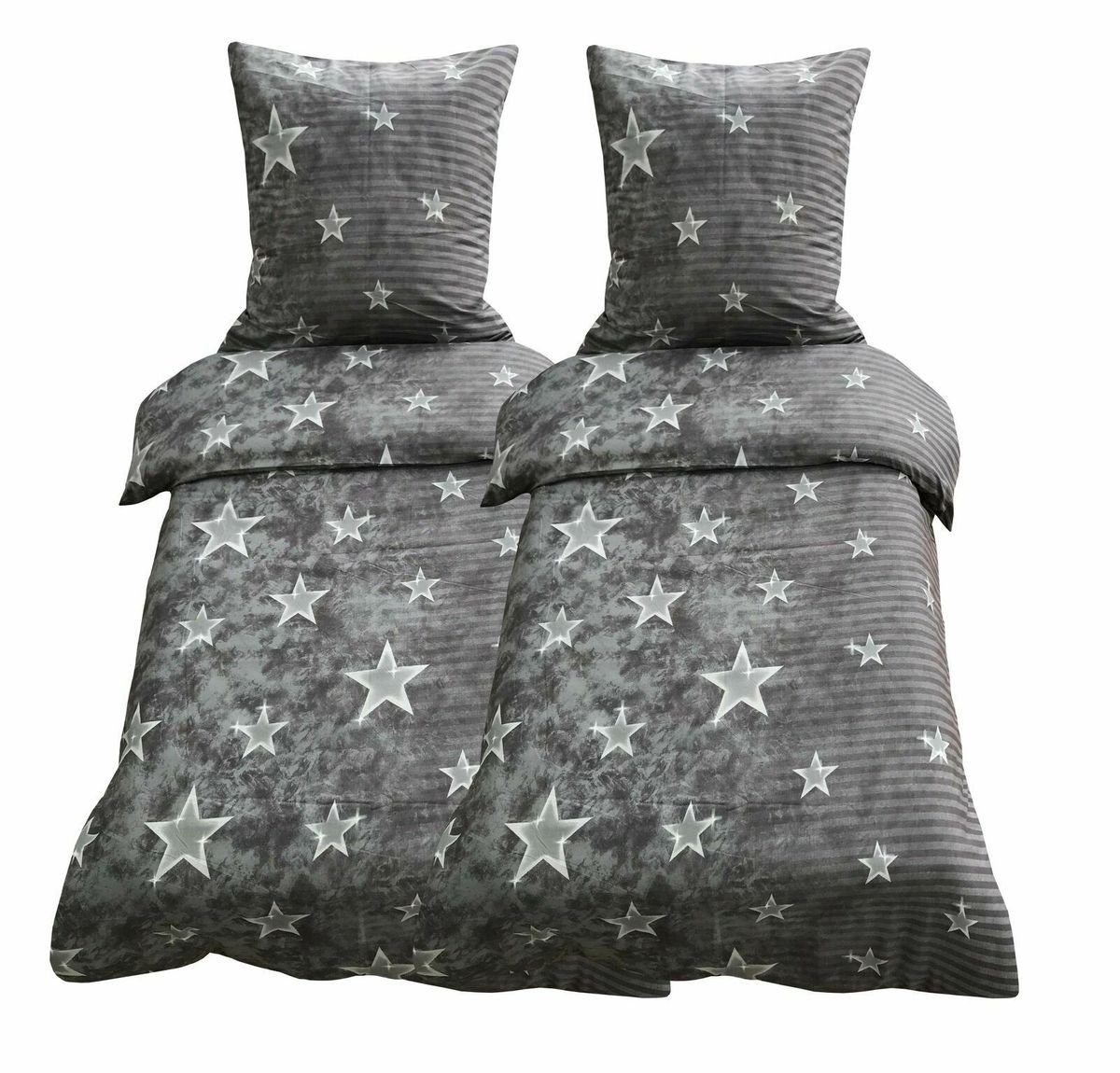 Leonado Vicenti Bettwäsche 4 tlg Bettwäsche Garnitur Deckenbezug Bettbezug günstig online kaufen