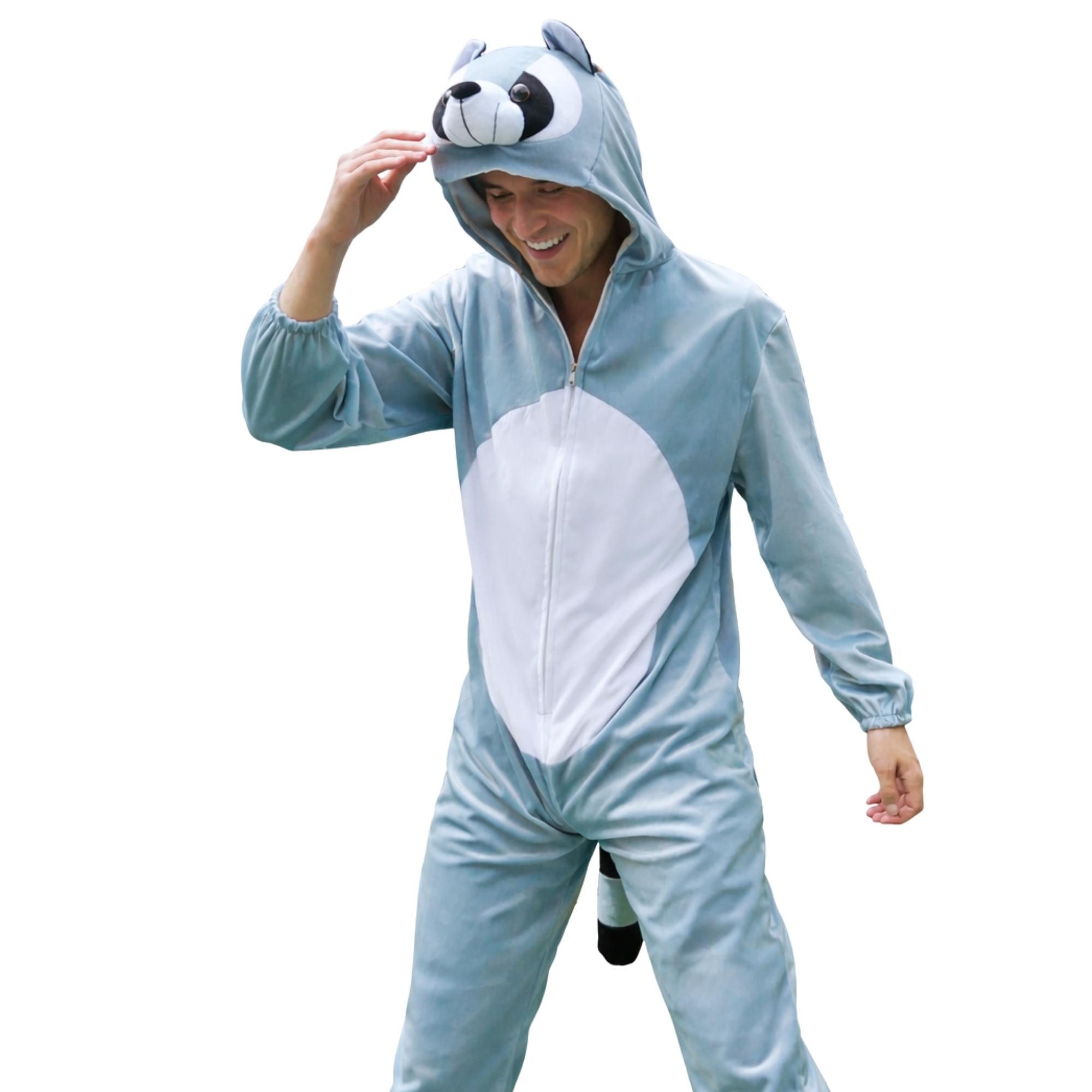 Ikumaal Kostüm Waschbär Kostüm J21 Erwachsene Gr. M Fasching Karneval Fastnacht