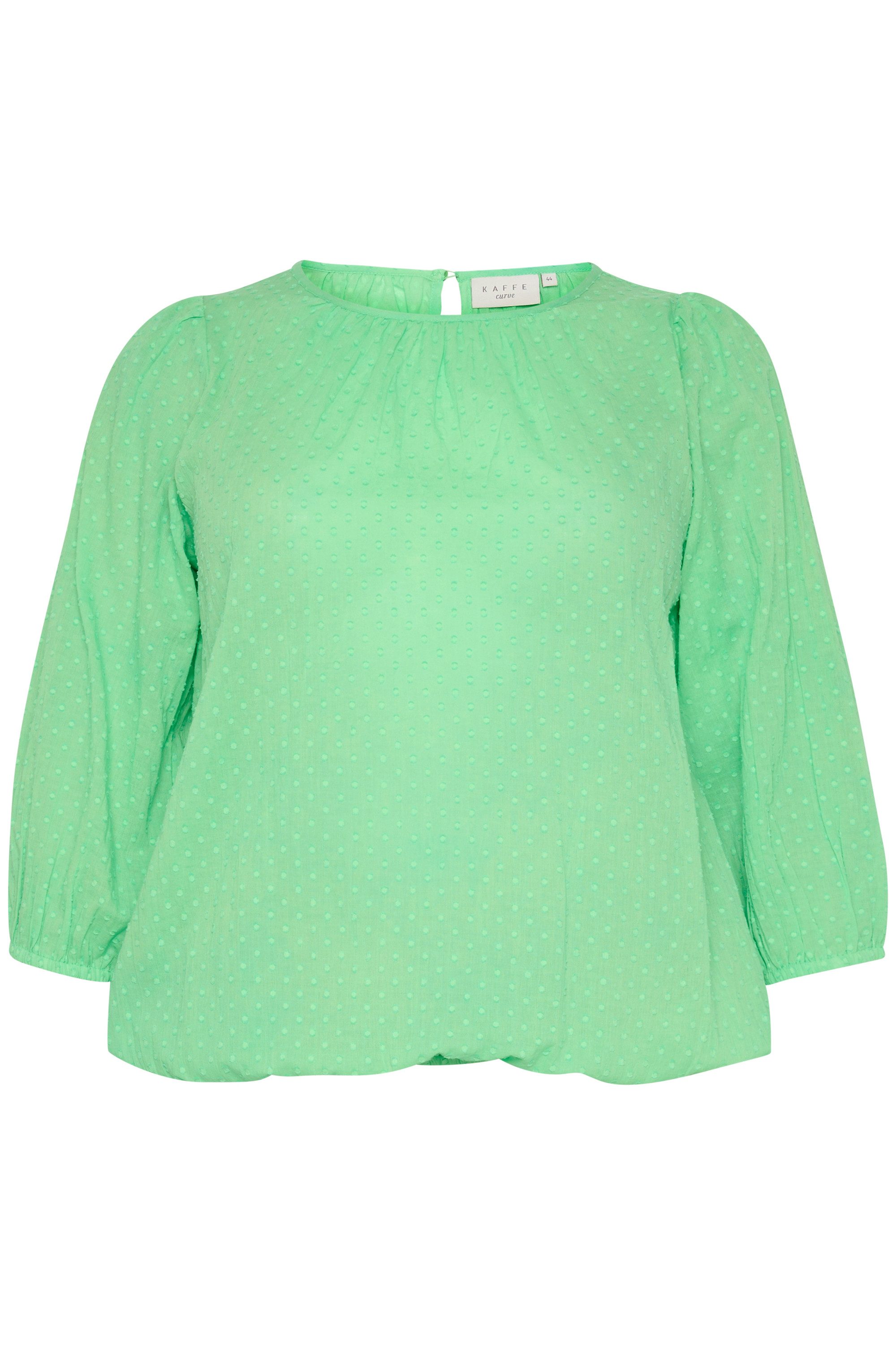 KAFFE Curve Langarmbluse Langarm-Bluse KCrory Große günstig online kaufen
