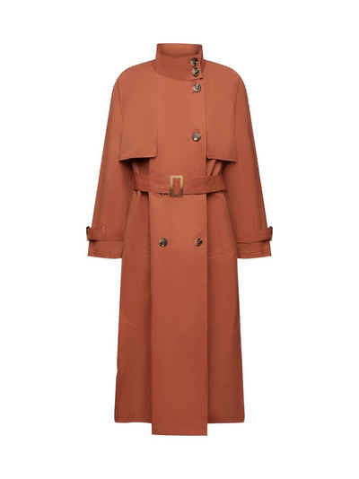 Esprit Langmantel Trenchcoat mit Gürtel