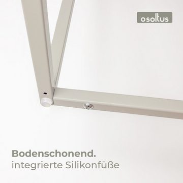 osoltus Raumteiler osoltus Pflanzkasten Raumteiler cube warmgrey grau Konsole 80cm