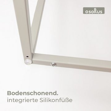 osoltus Raumteiler osoltus cube Industrie Stil Konsolentisch Konsole Stahl warm grey
