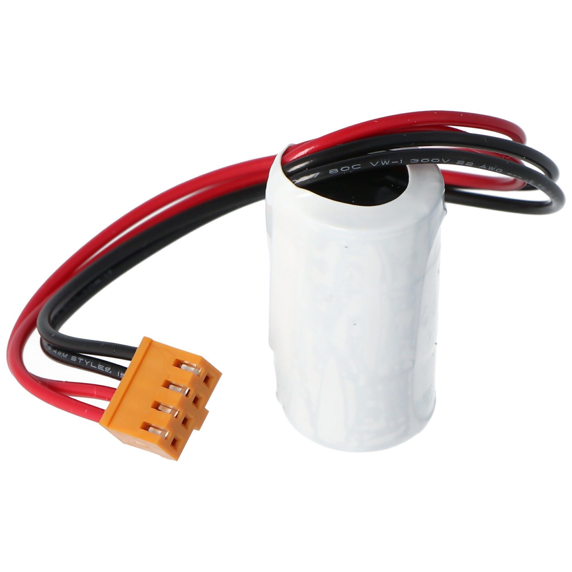 AccuCell Batterie passend für die Omron 3G2A9-BAT08 Batterie C500-BAT08 3,6 Vo Batterie, (3,7 V)