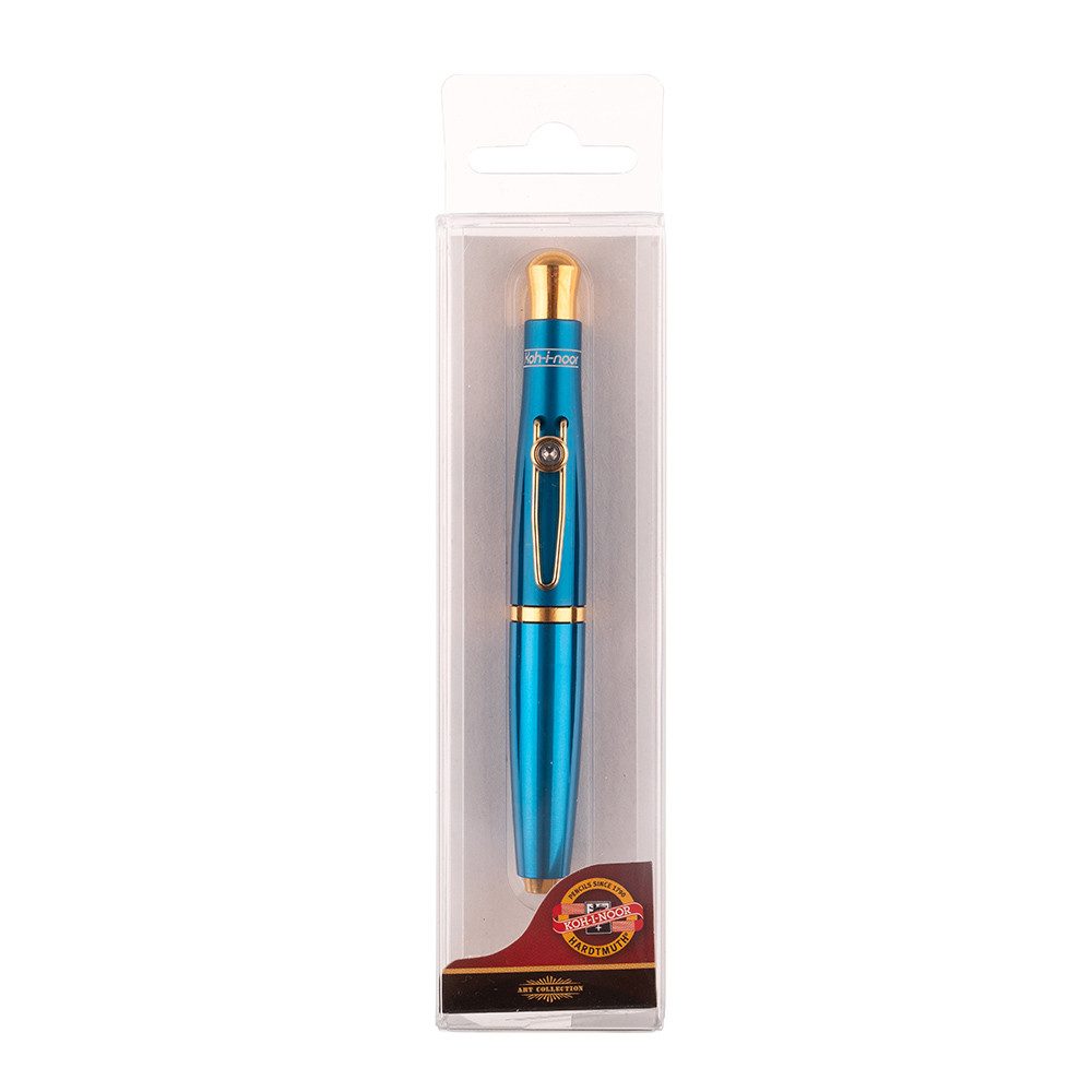 KOH-I-NOOR Druckbleistift KOH Druckbleistift Metall 5,6 mm x80 mm blau gold