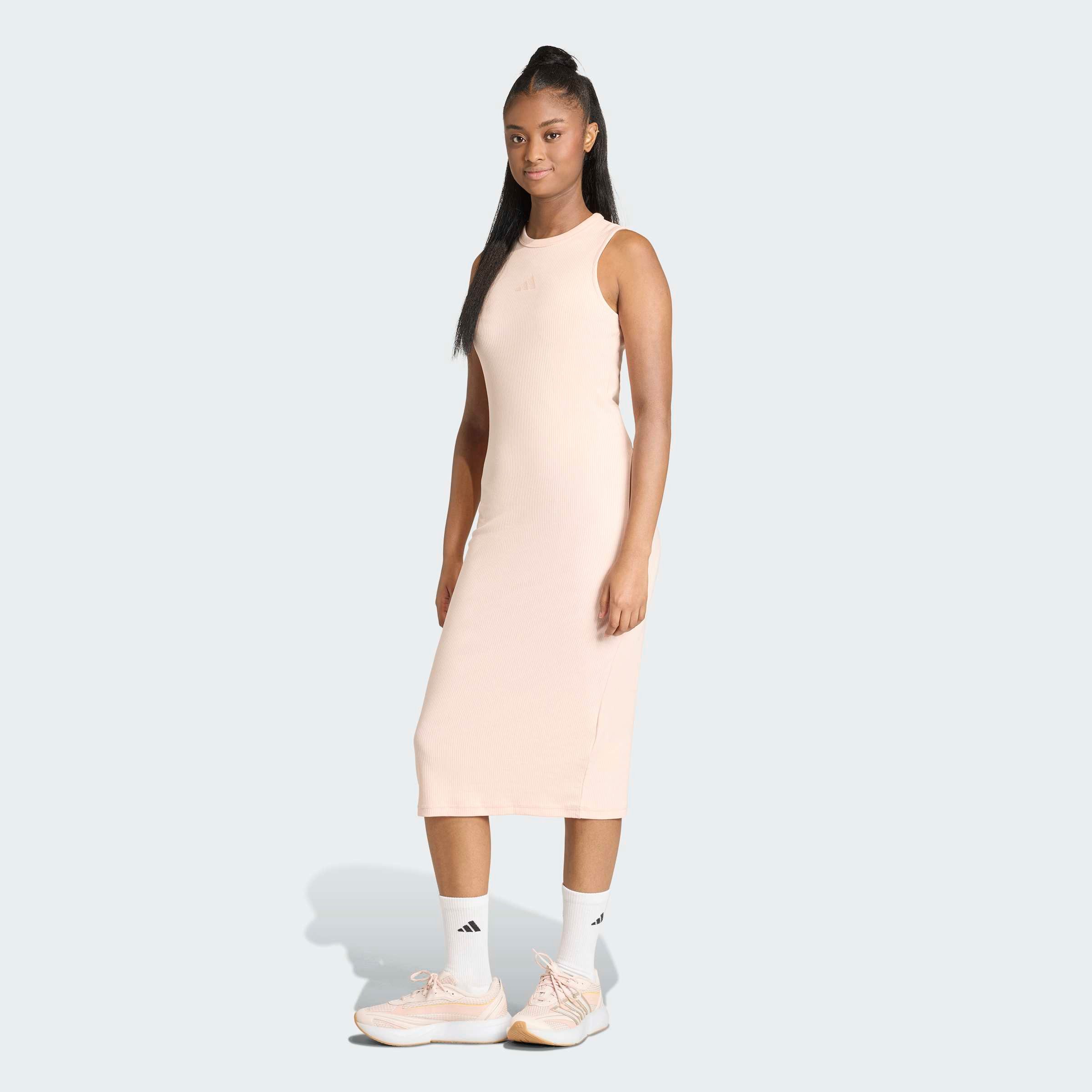 adidas Sportswear Shirtkleid W ALL SZN RB DR für Erwachsene geeignet, ohne Verschluss, aus Baumwolle
