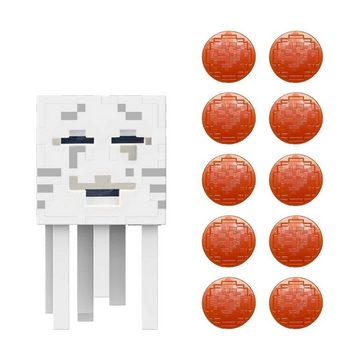 Mattel® Spielfigur Mattel HDV46 - Minecraft - Feuerkugel Ghast, Figur mit Zubehör