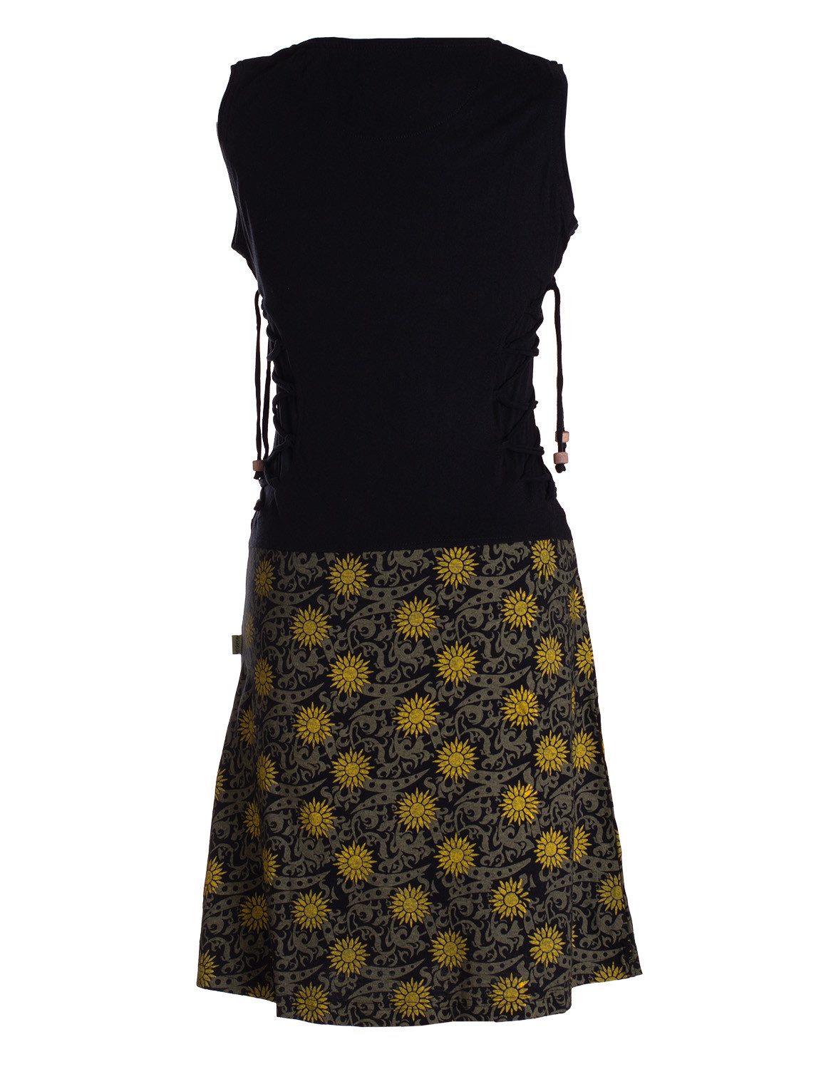 Vishes Minikleid Damen Sommerkleid armlos-es Blumen-Kleid günstig online kaufen