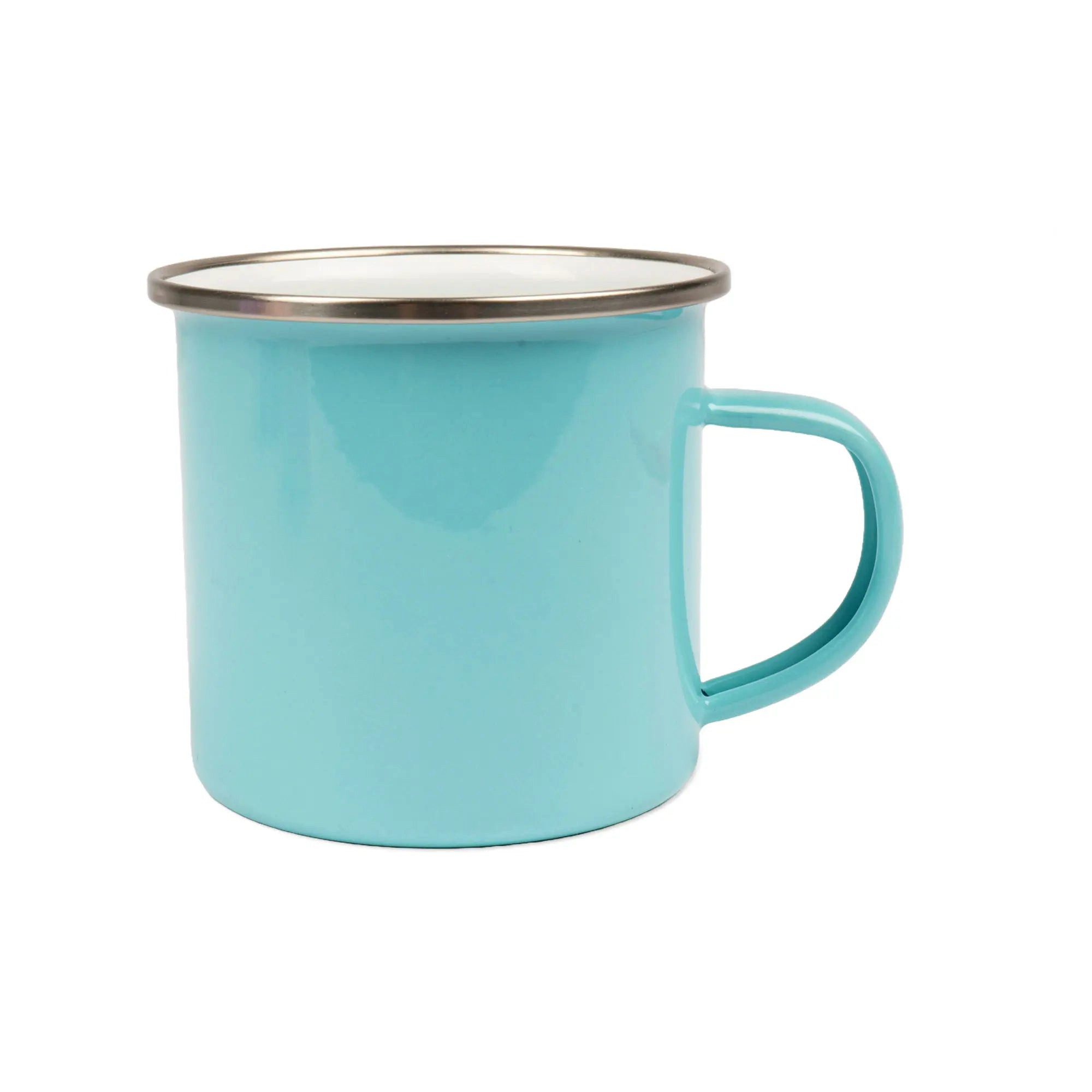 PlottPrint Tasse Pastell Emaille Sublimationsrohling 300 ml, 1-tlg., Stahl