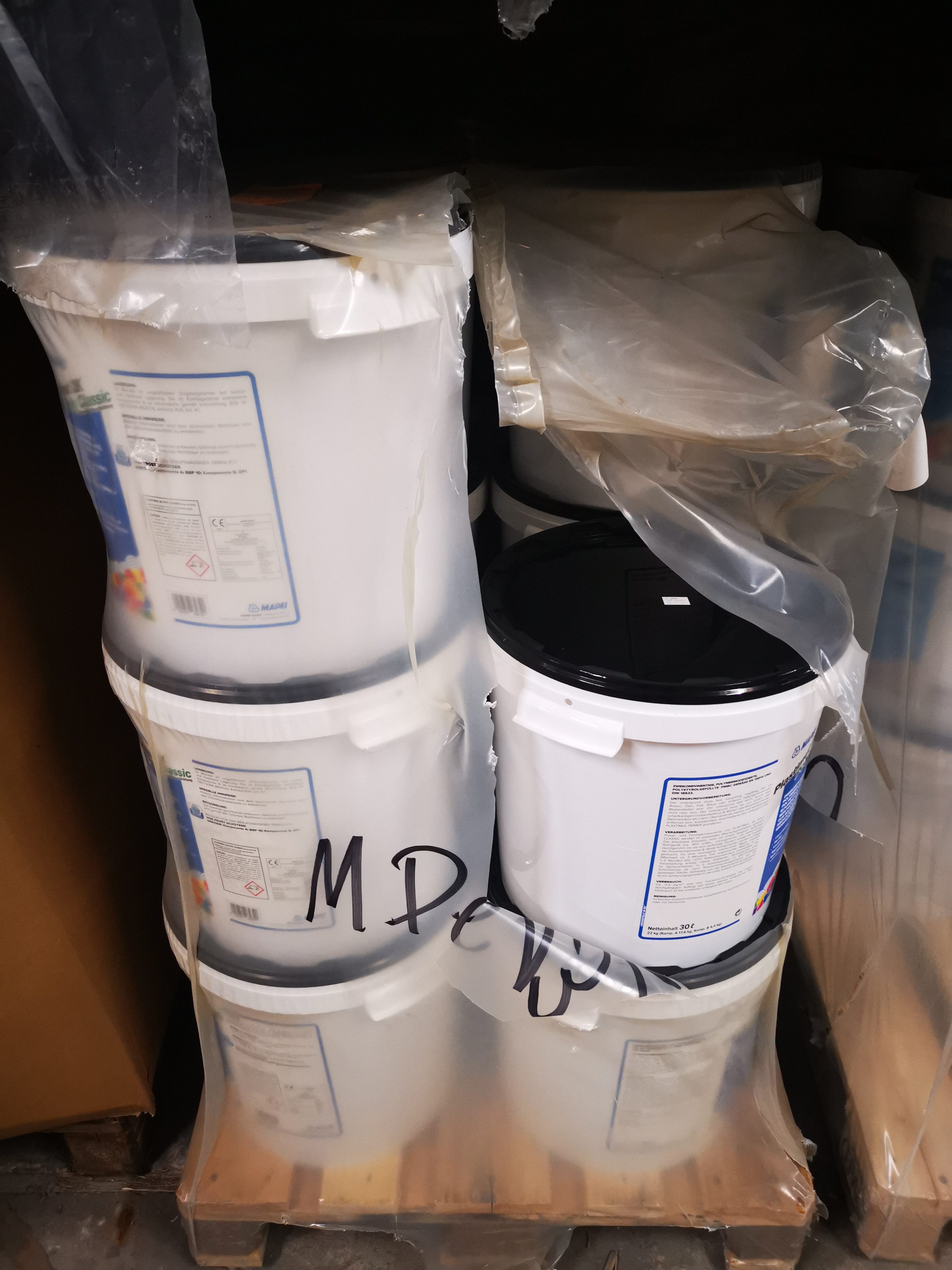 MAPEI Dichtstoff Mapei Plastimul 2k Poly Classic Bitumen Dickbeschichtung 30 L, Bitumendickbeschichtung, Zweikomponentige