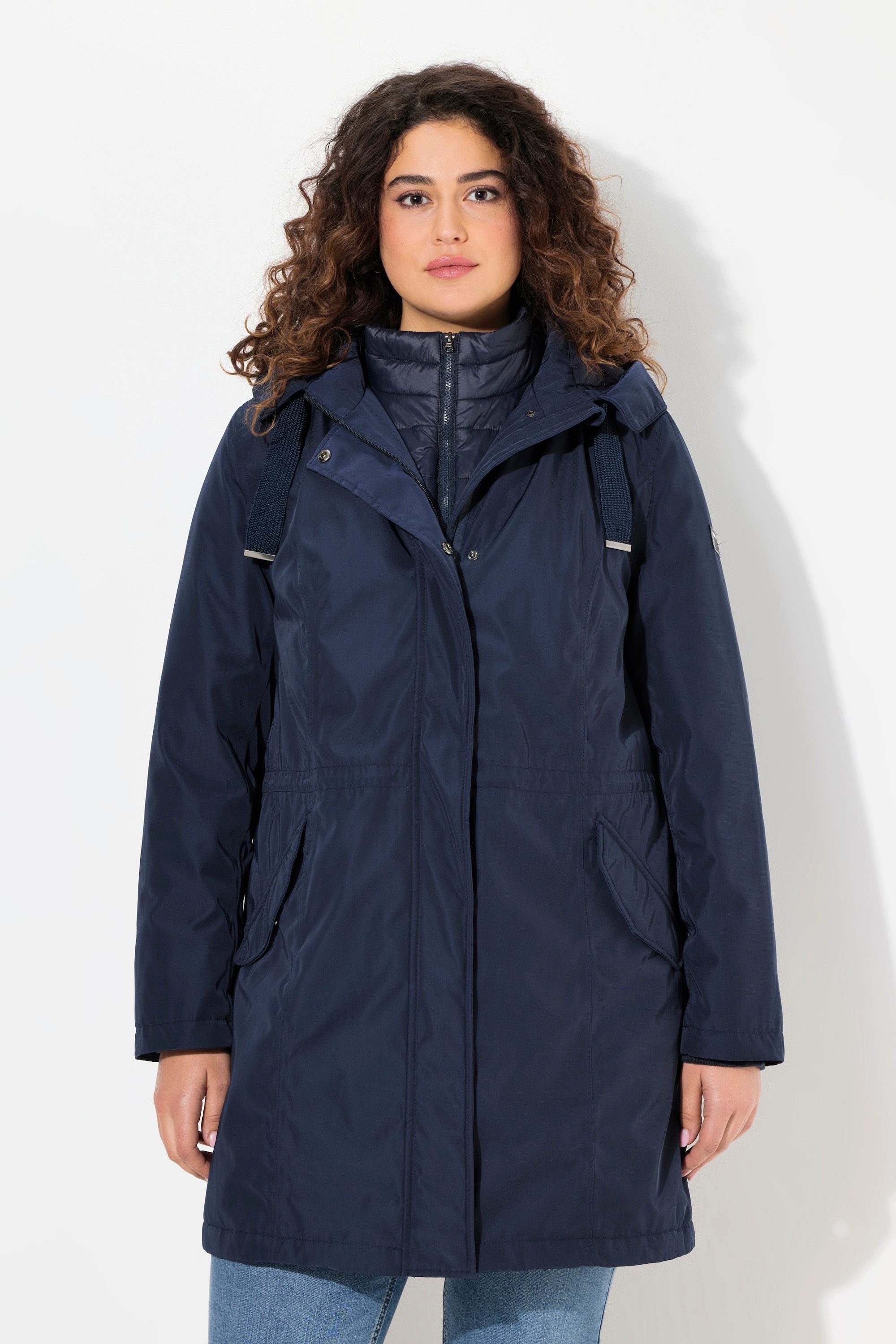 Wintermantel HYPRAR Performance-Parka Stehkragen Kapuze