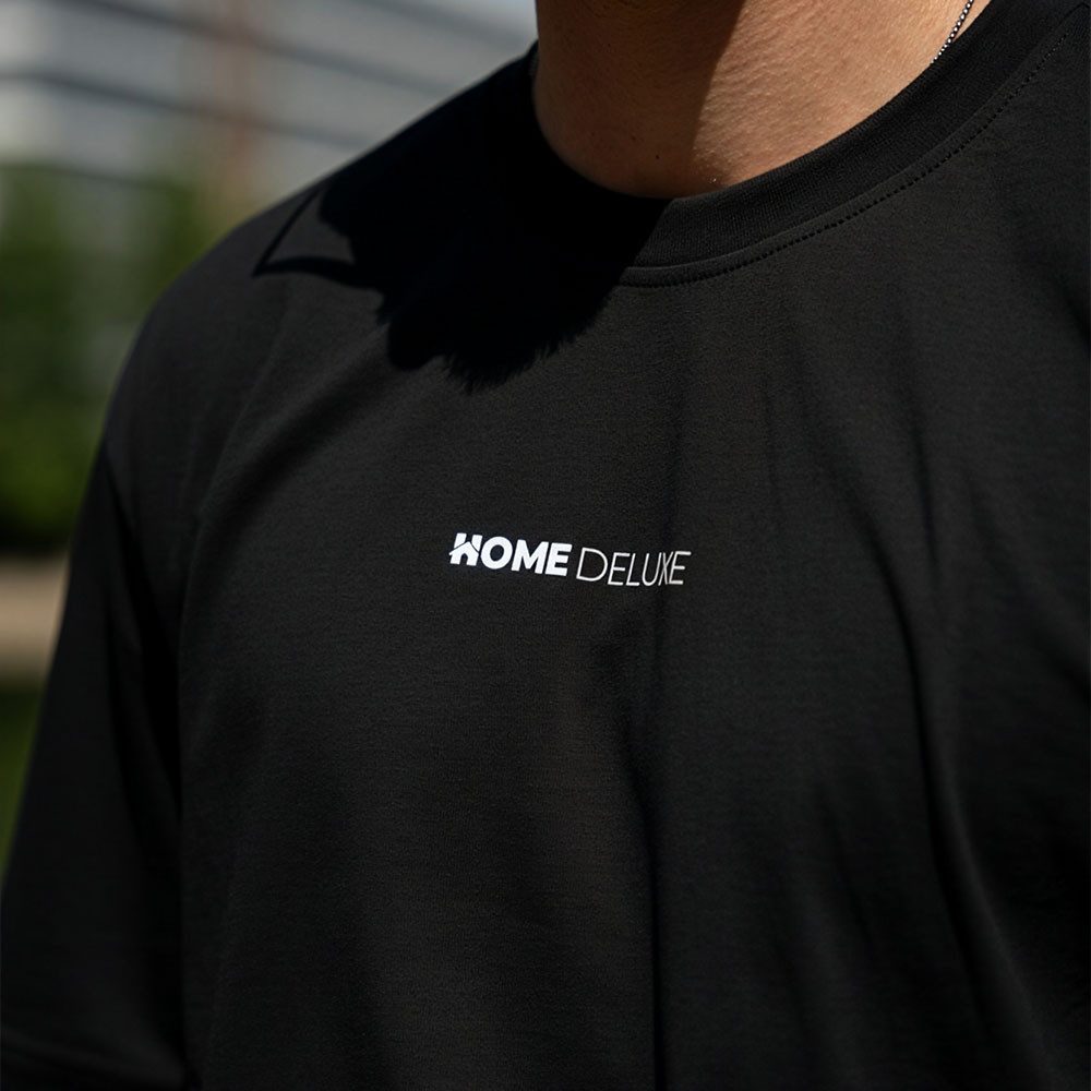 HOME WEAR T-Shirt aus Baumwolle & Schwerer Premium Stoff, Oversize Shirt