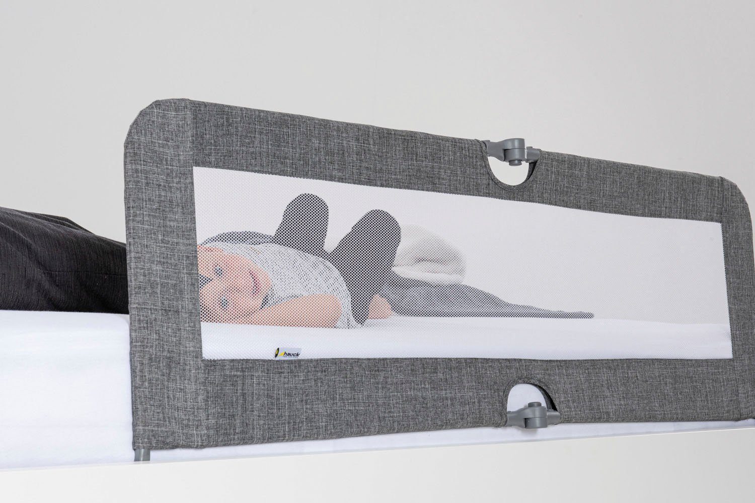 - melange Hauck N Safe grey Sleep Bettschutzgitter Plus XL