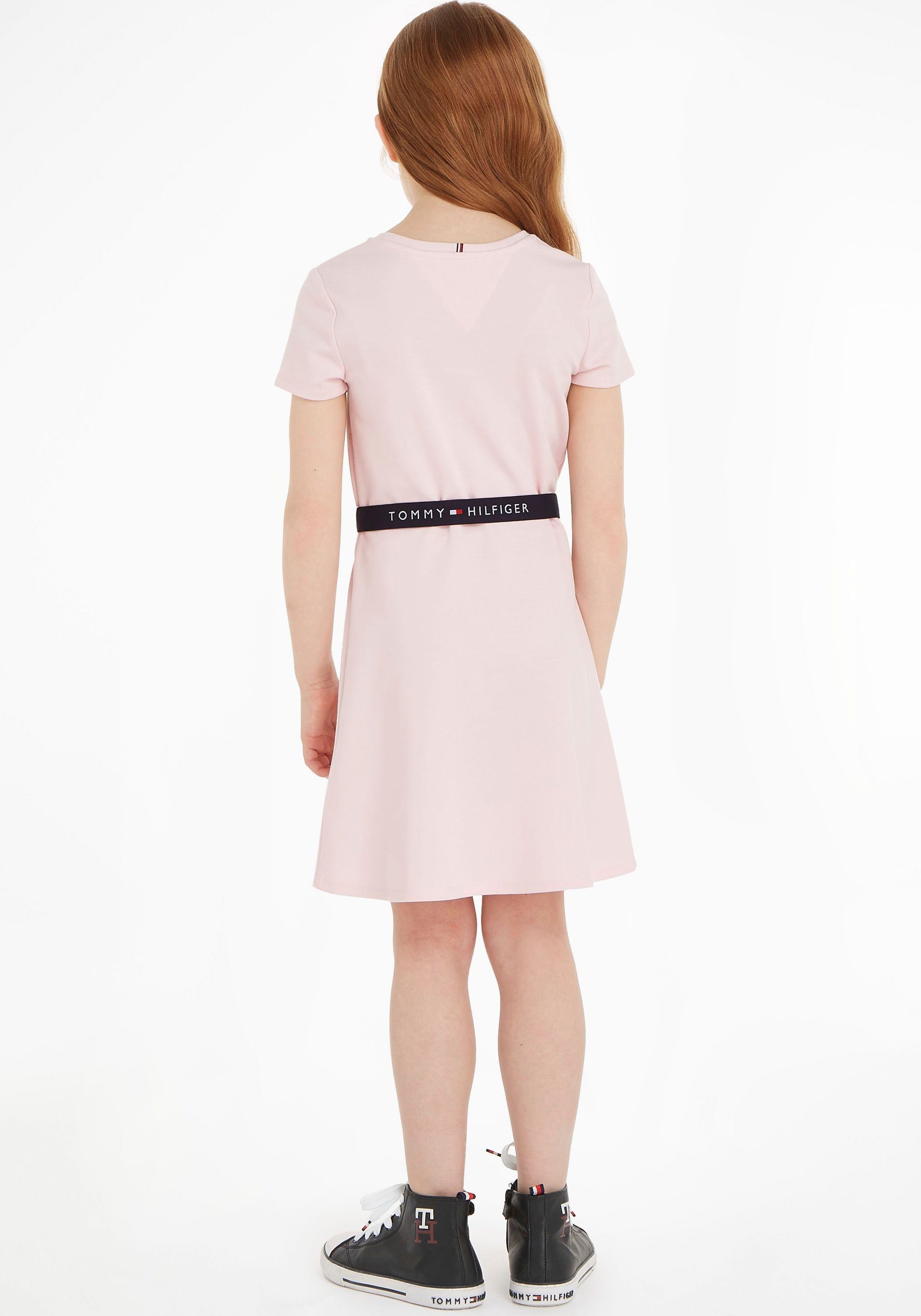 Babys Hilfiger DRESS SKATER bis Pink Whimsy Tommy Jahre 2 Jerseykleid ESSENTIAL