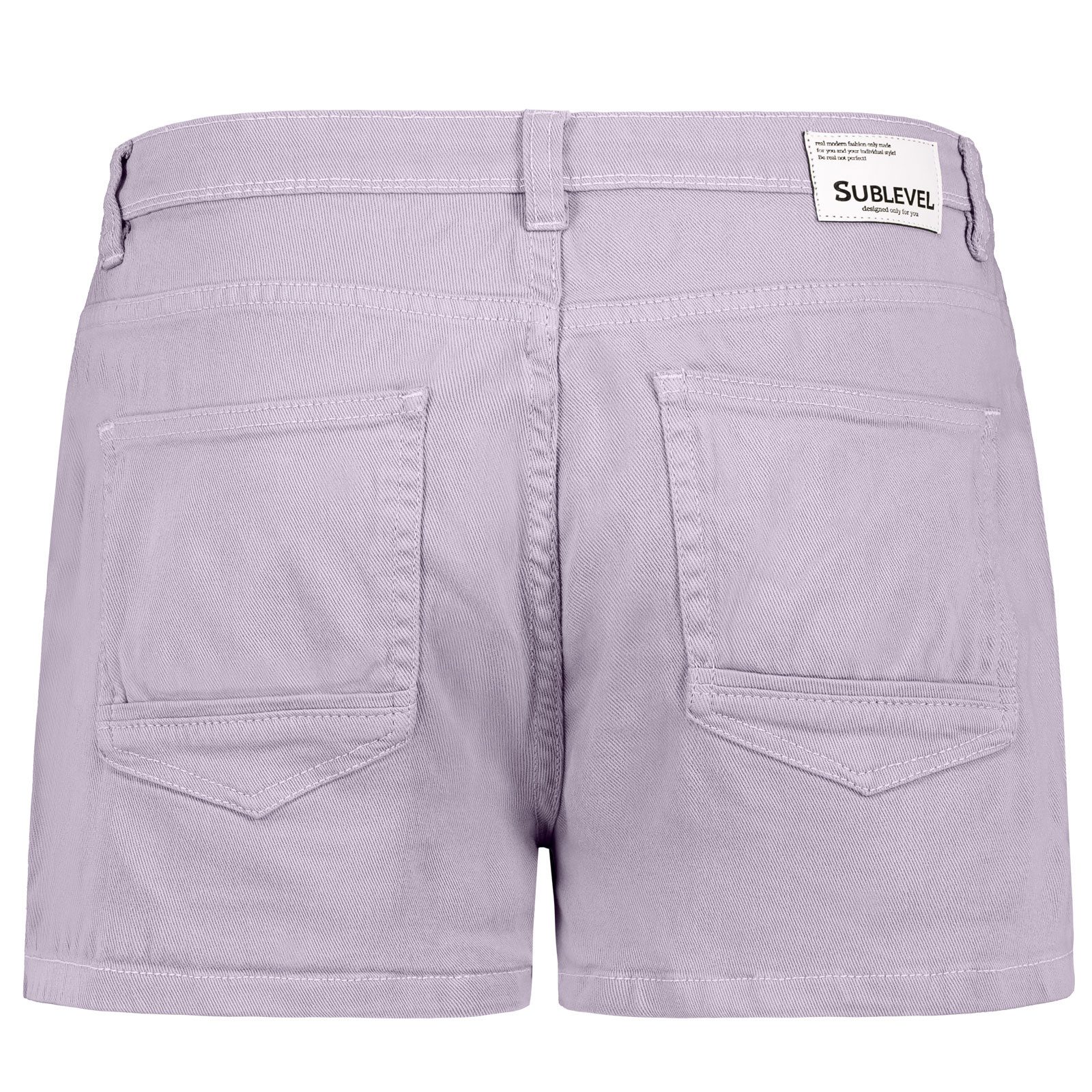 SUBLEVEL Shorts Damen Bermudas kurze Hose Baumwolle Hotpants Chino Sommer H günstig online kaufen