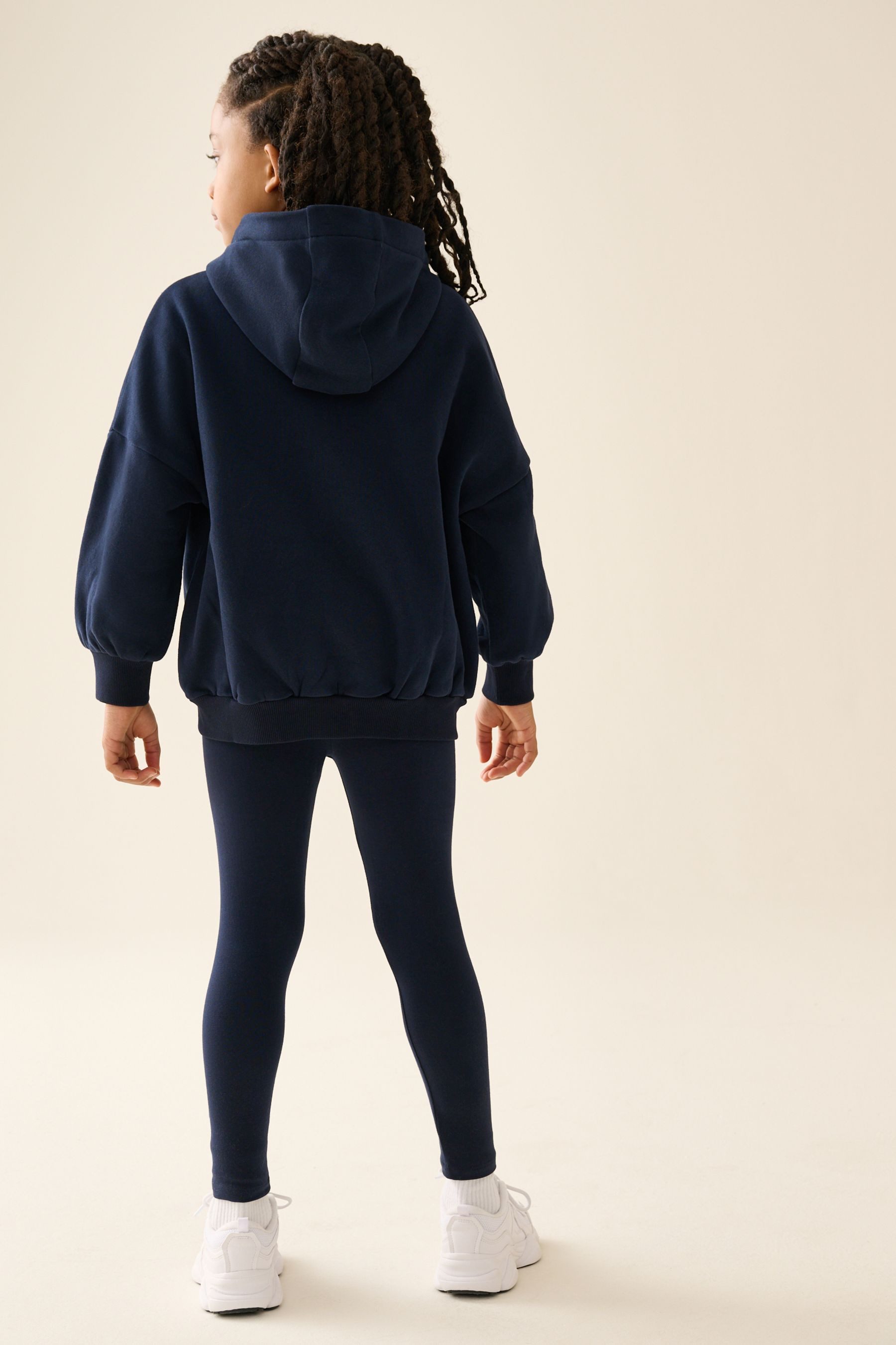 Next Top & Leggings Kapuzenjacke und Leggings im Set (2-tlg)
