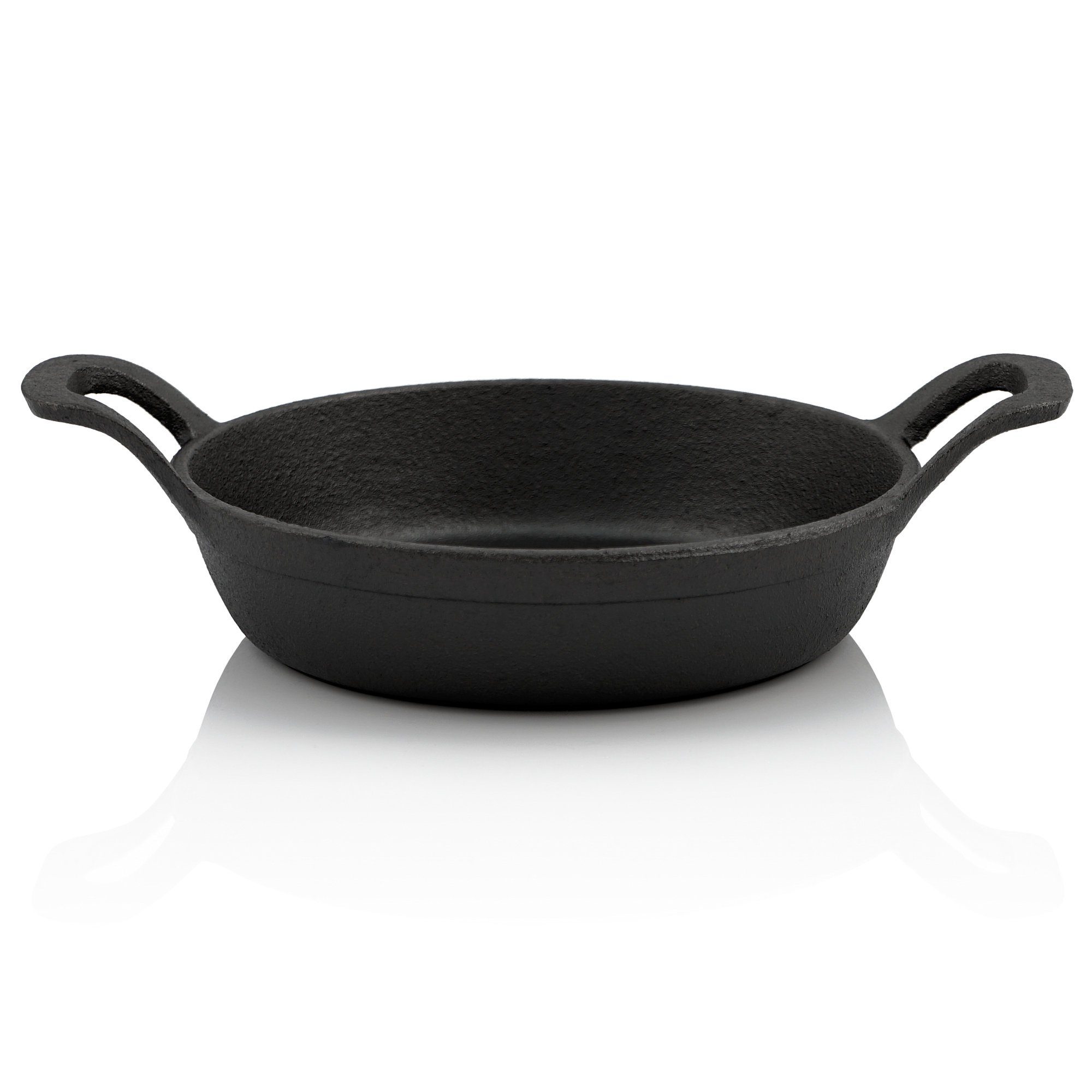 BBQ-Toro Servierpfanne Gusseisen Servierpfännchen, 1 Stück, Ø 16 cm, rund, Gusspfanne, Gusseisen