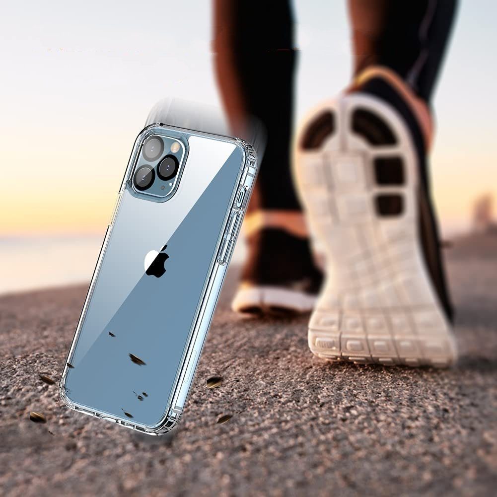 MORRENT Smartphone-Hülle Hülle für Iphone 14 pro Max Hülle + 2x Panzerglass +2 Kameraschutz