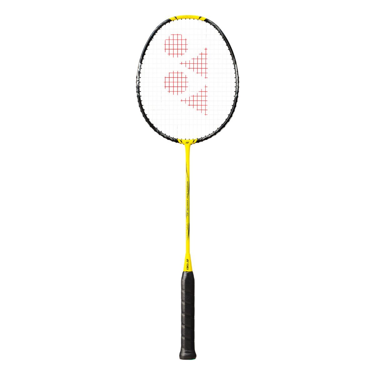 Yonex Badmintonschläger Nanoflare 1000 Play (grifflastig, mittel) gelb - besaitet, Gewichtsklasse: 4U/G5