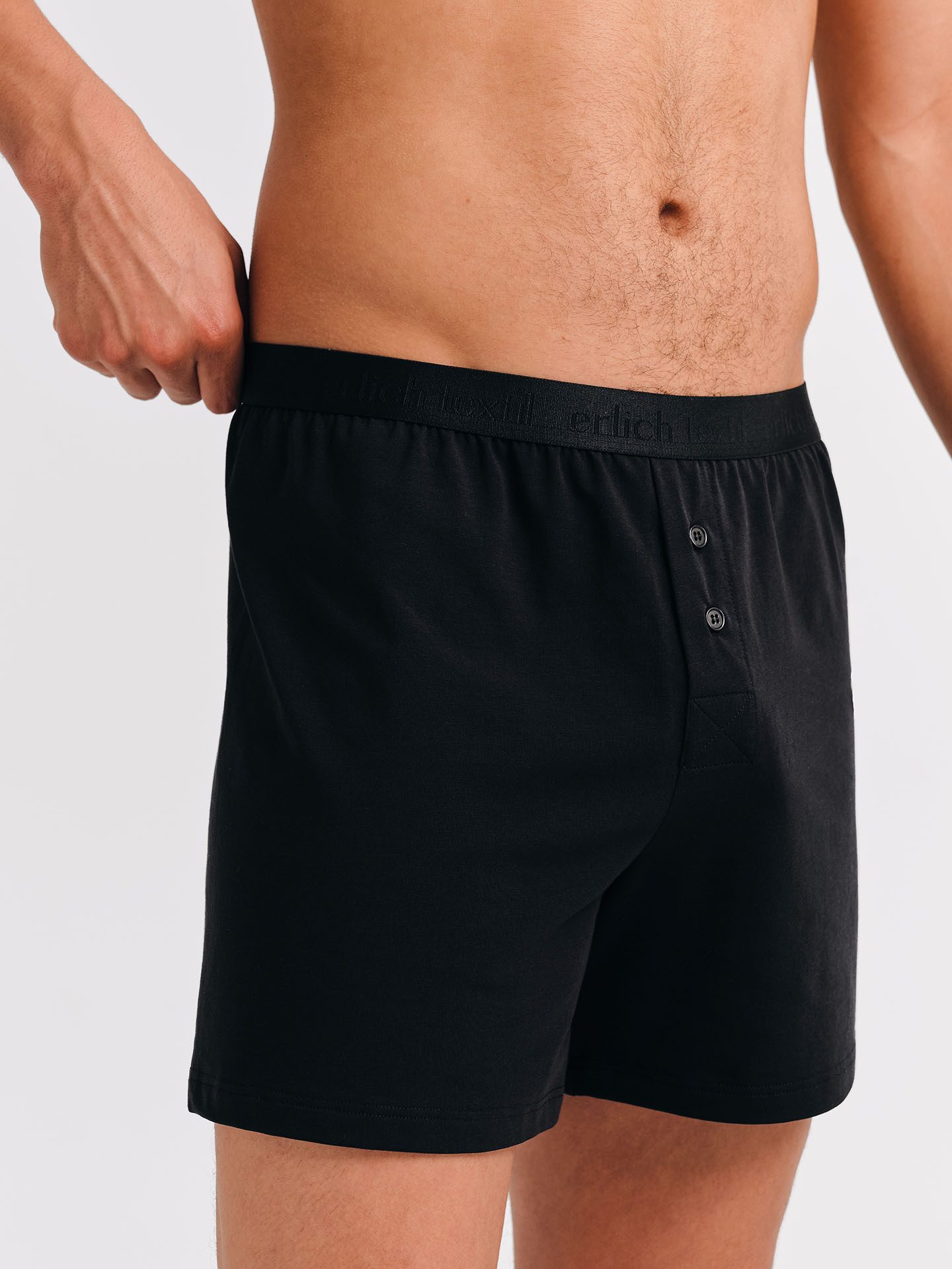 Erlich Textil Boxershorts CASUAL COTTON BOXERS IM 3er PACK (3-St)