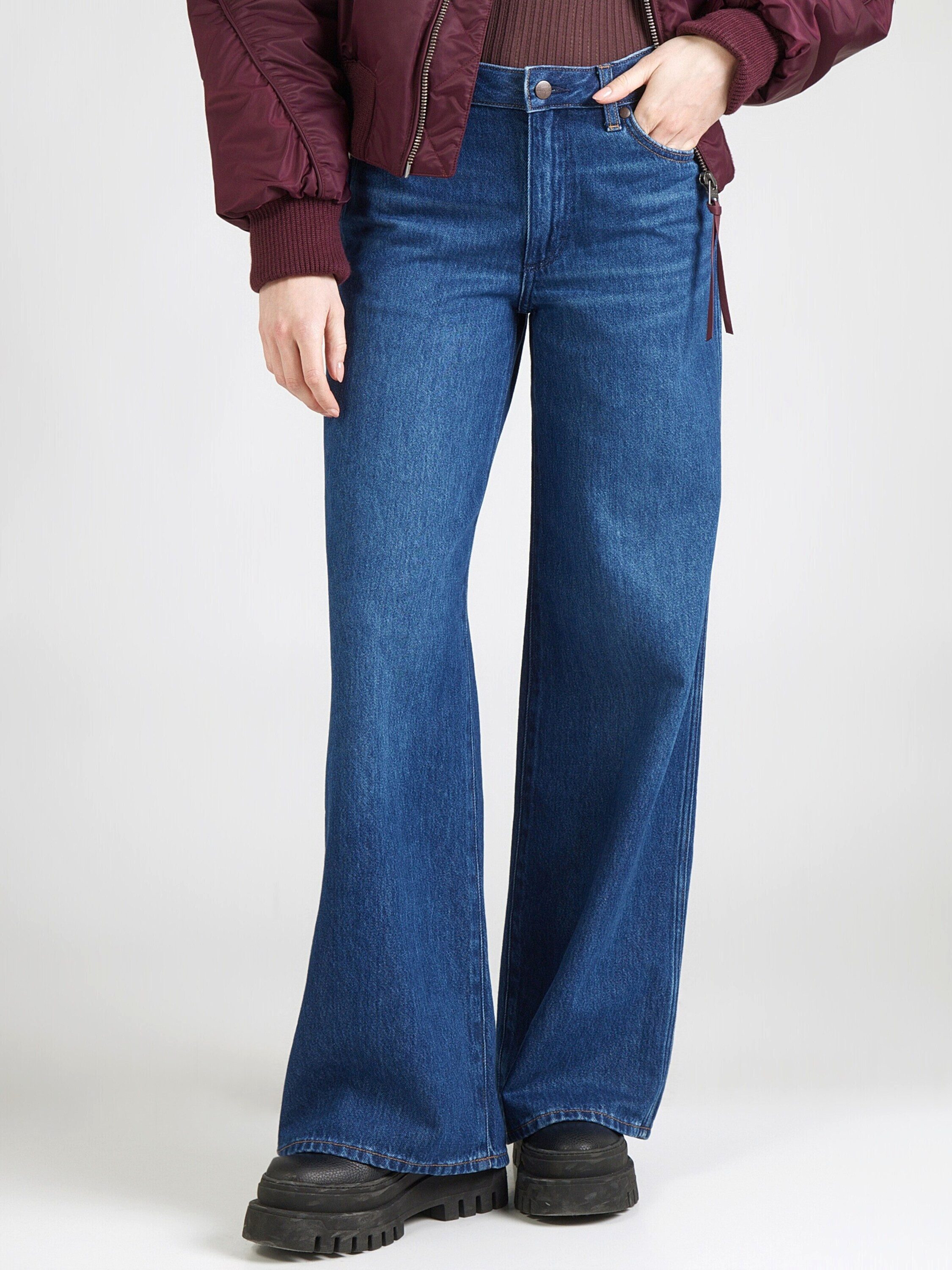 Wrangler Weite Jeans World Wide (1-tlg) Plain/ohne Details
