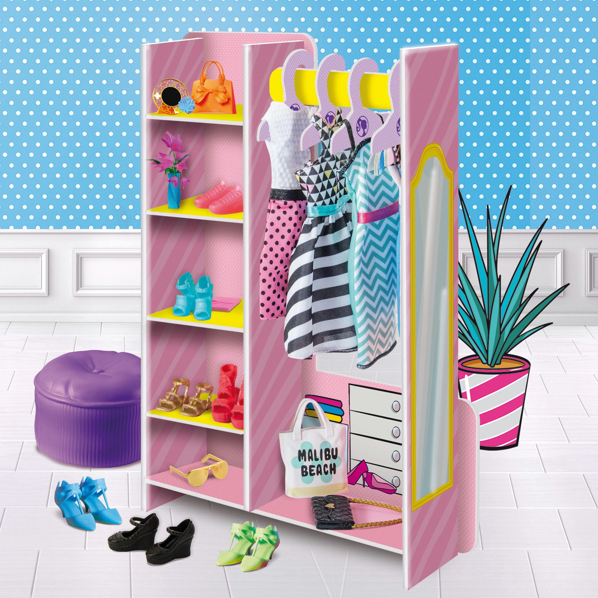 Lisciani Anziehpuppe Barbie Fashion Boutique mit günstig online kaufen