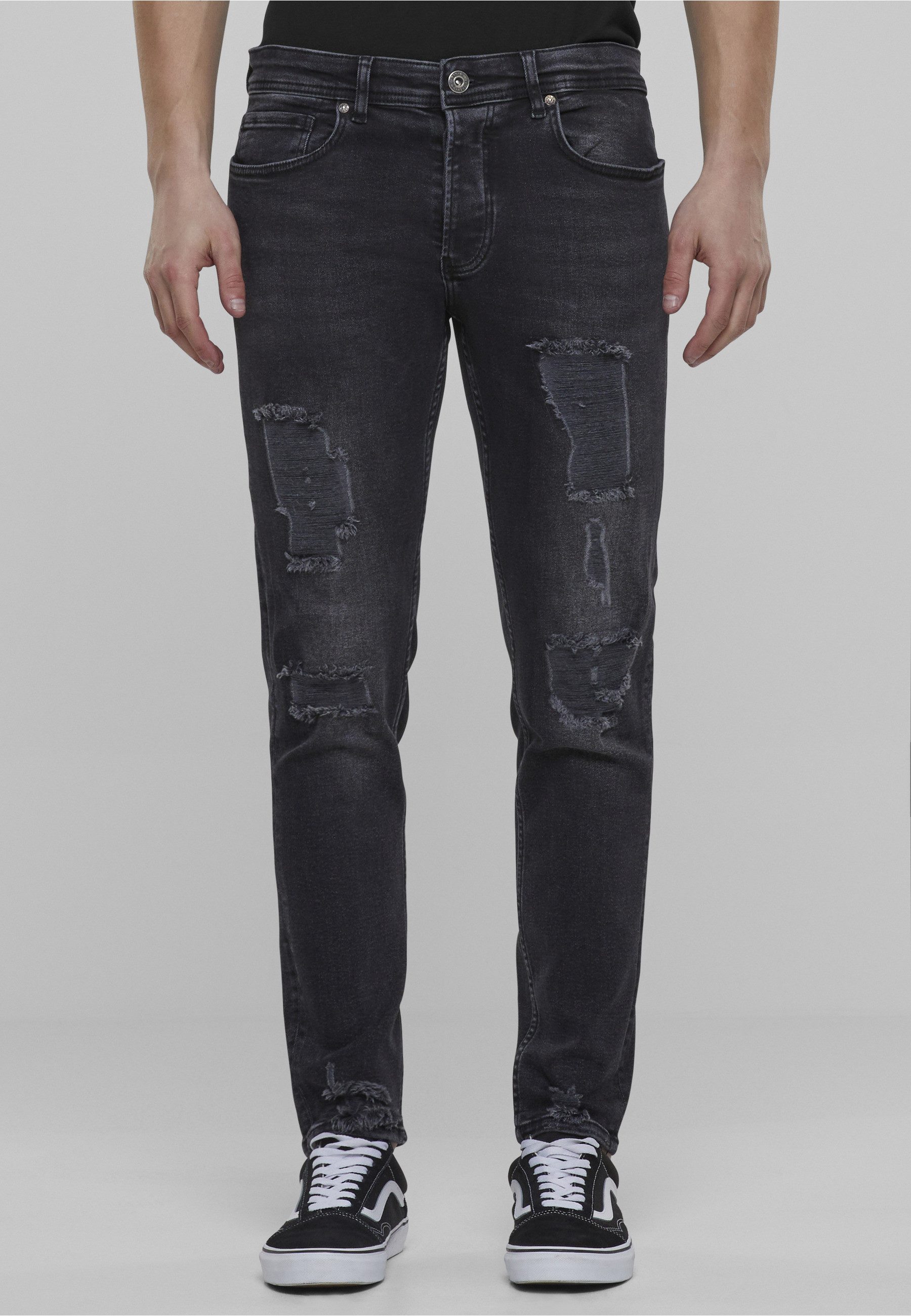 2Y Premium Bequeme Jeans 2Y Premium Herren 2Y Tapered Fit Jeans